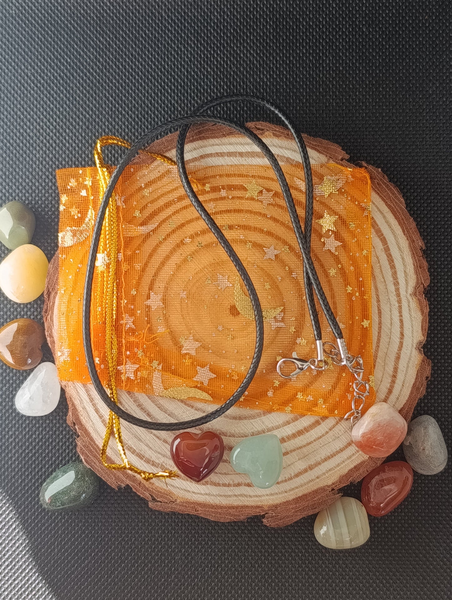 Pendentif goutte Rhodonite