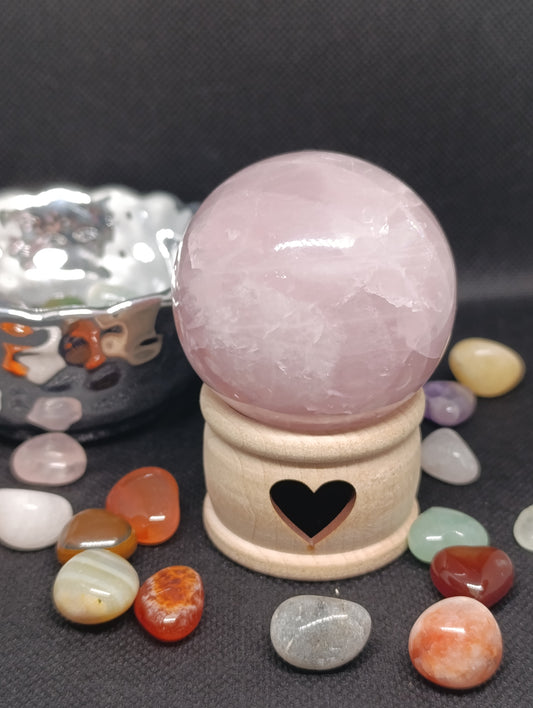 Sphère en Quartz rose - 207gr
