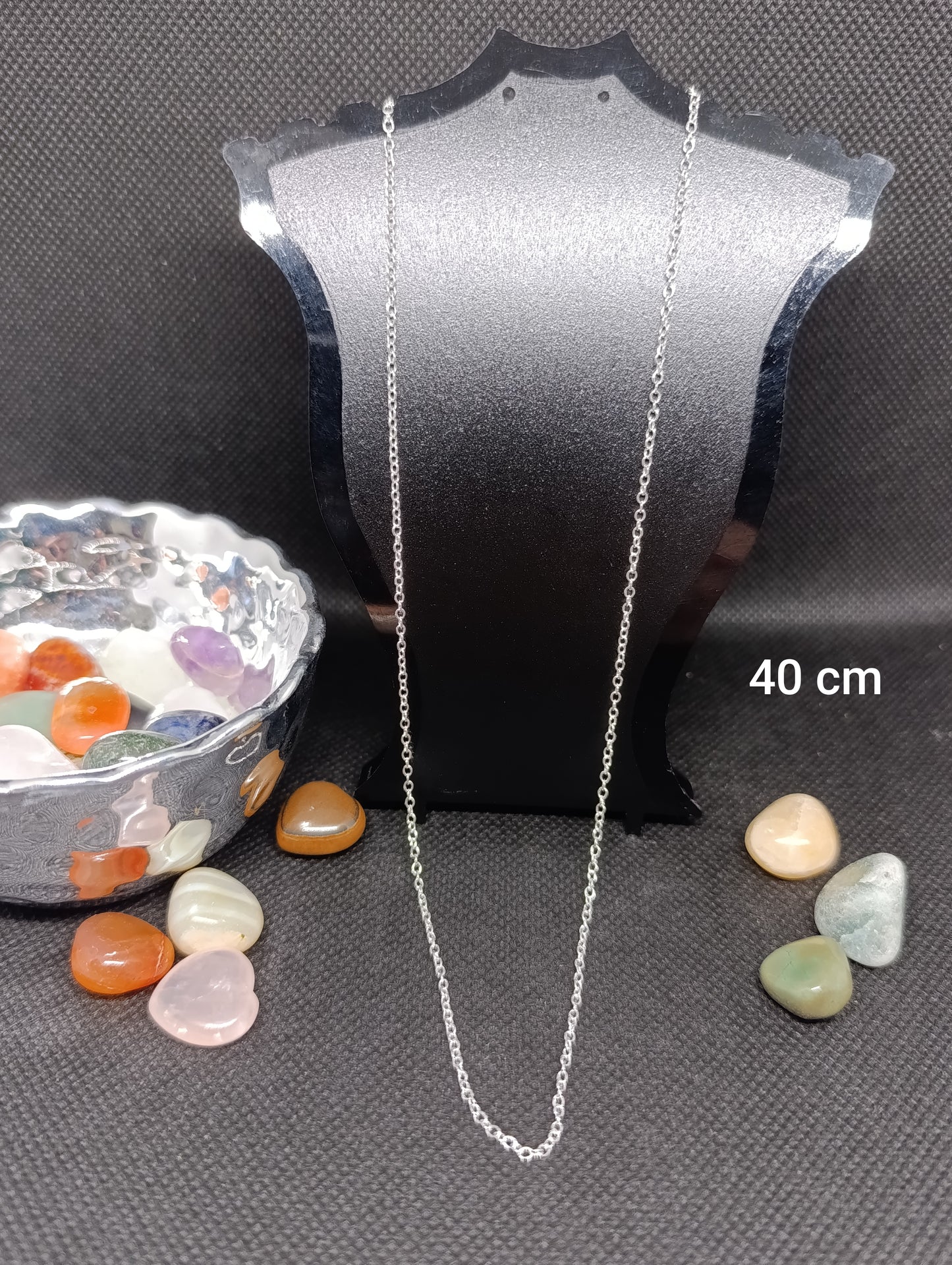 Pendentif goutte Rhodonite