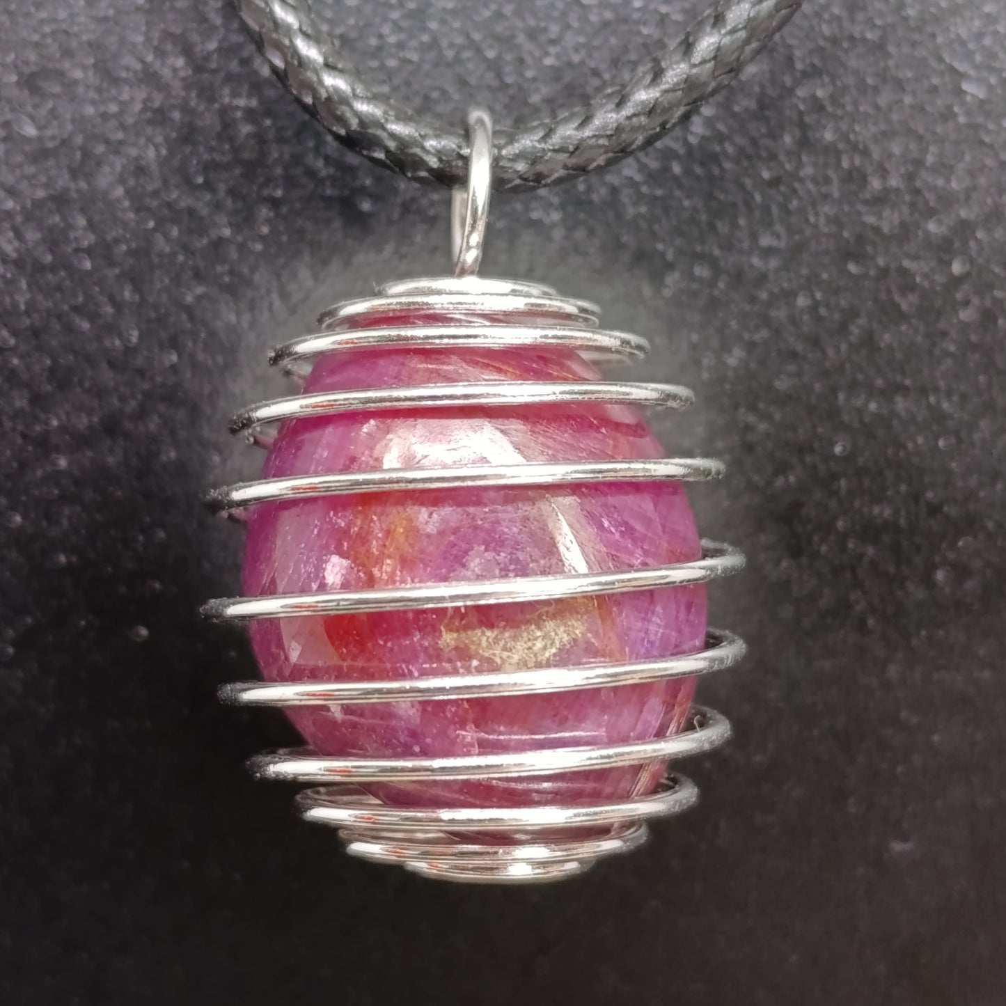 pendentif cage spirale