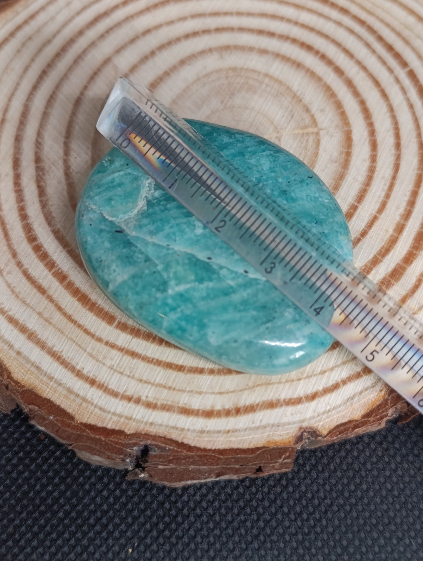 Pierre plate Amazonite