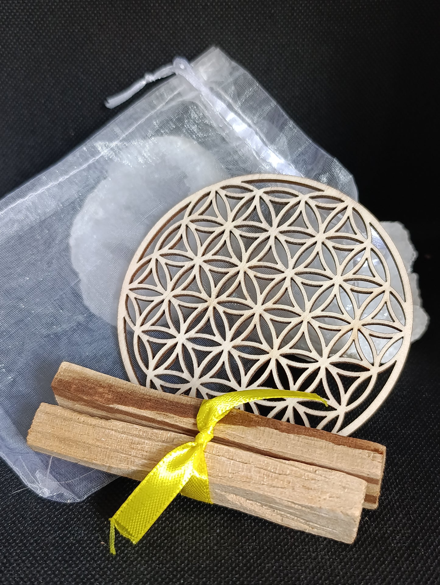 Kit purification - Fleur de vie & Palo Santo (x2)