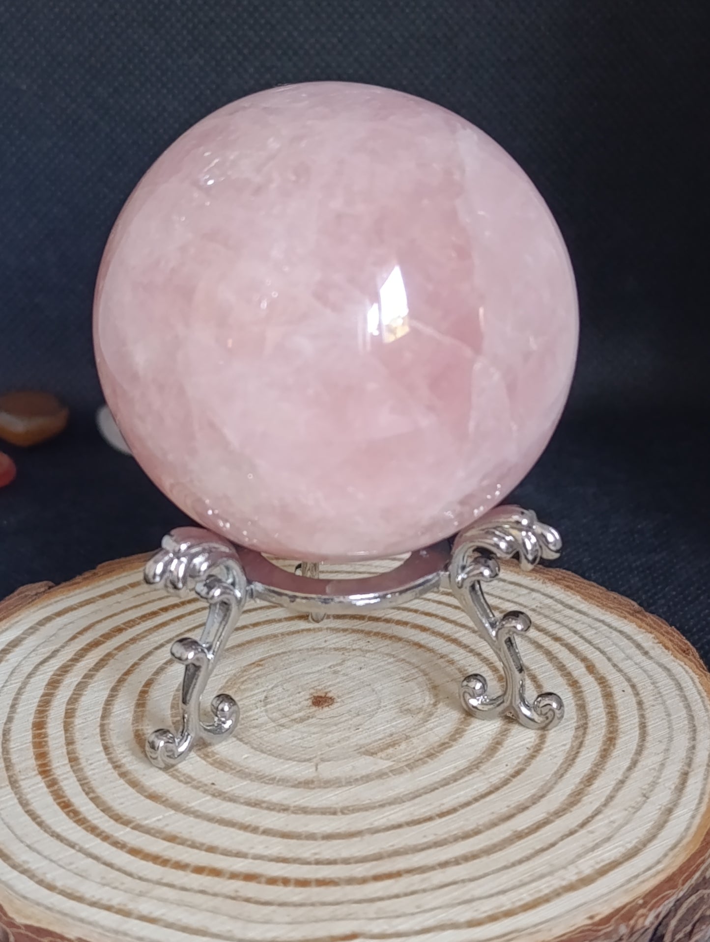 Sphère en Quartz rose - 285gr