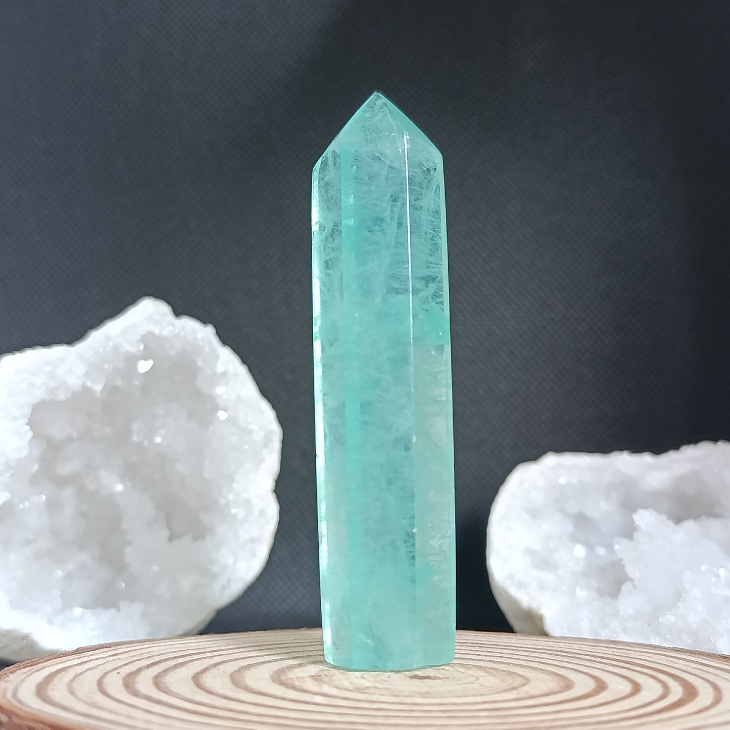 Pointe Fluorite verte - Qualité AA+