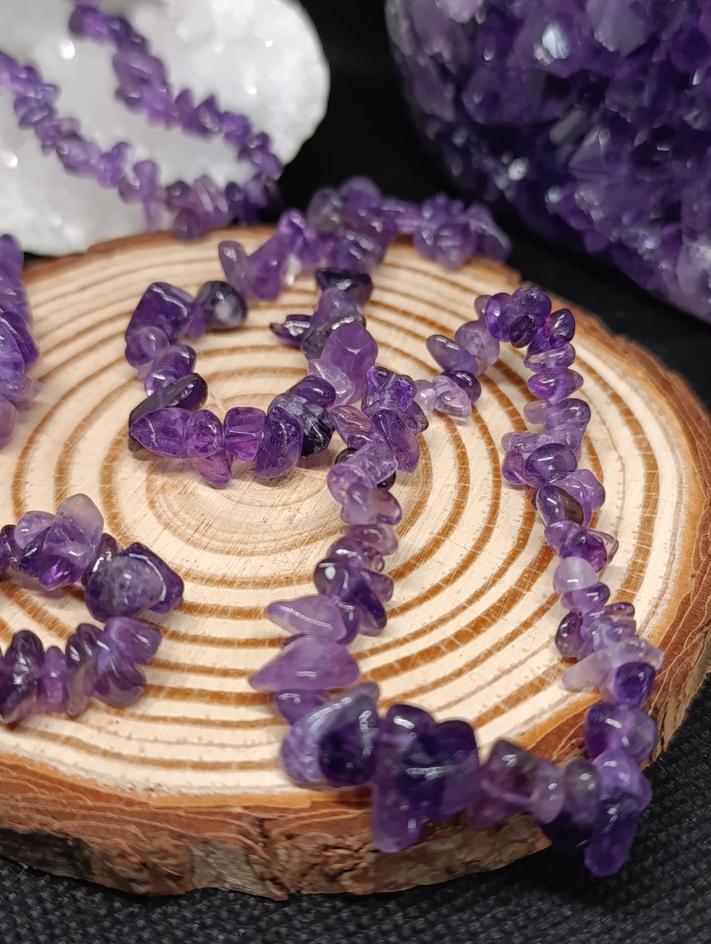 Bracelet baroque Améthyste - Qualité AA