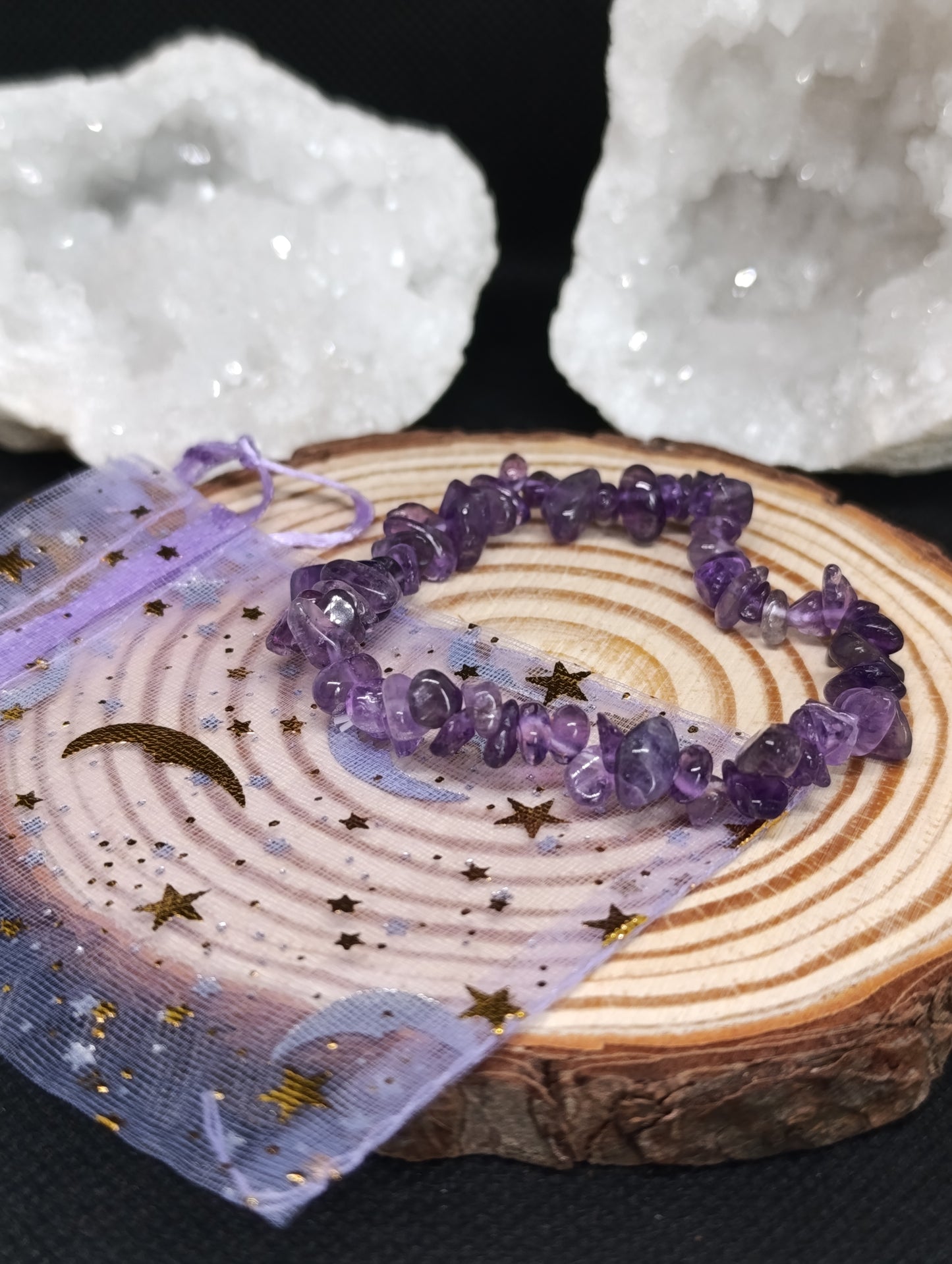 Bracelet baroque Améthyste - Qualité AA