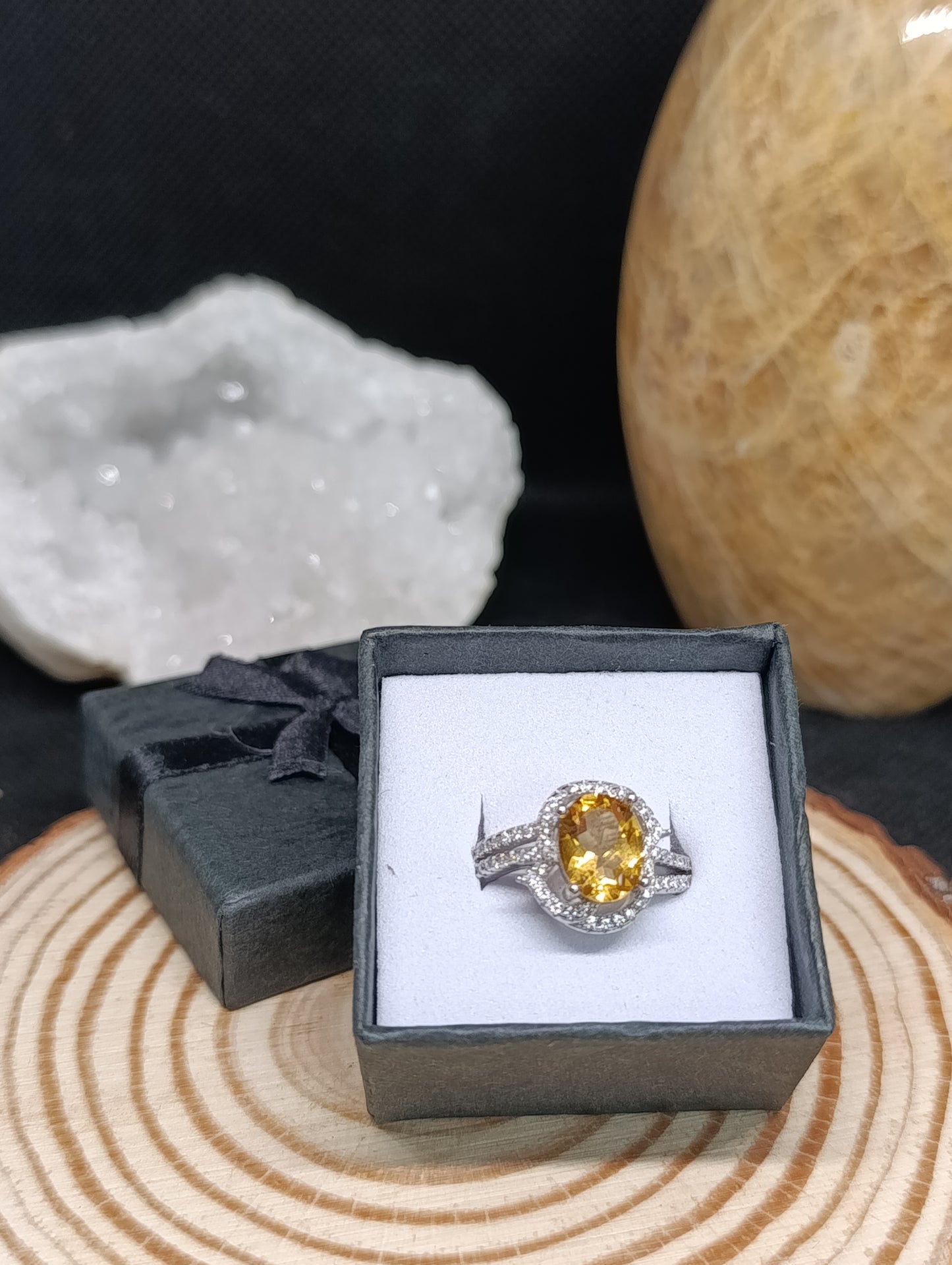Bague Elyria - Argent 925 rhodié - Qualité AAA