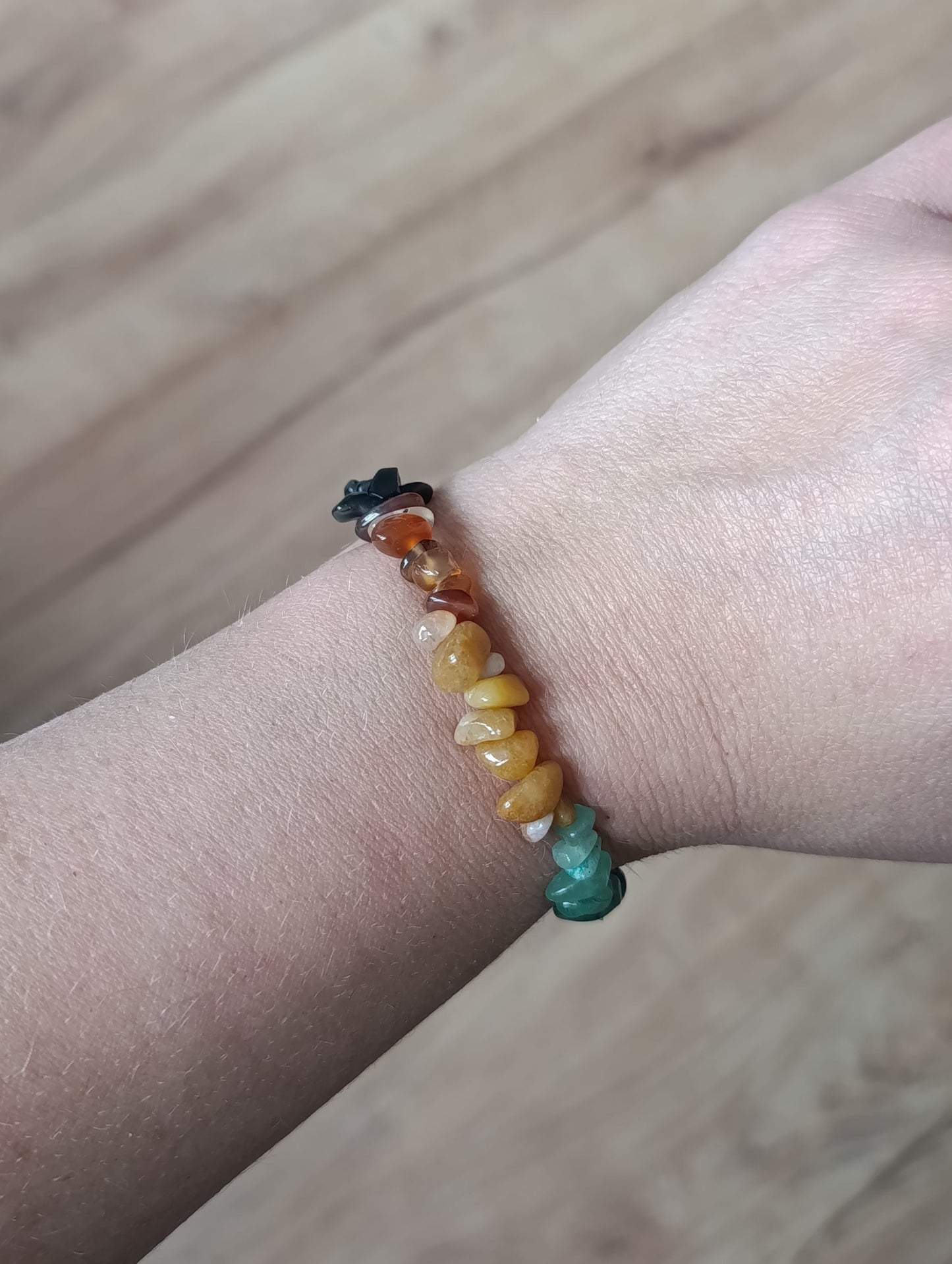 Bracelet baroque 7 chakras