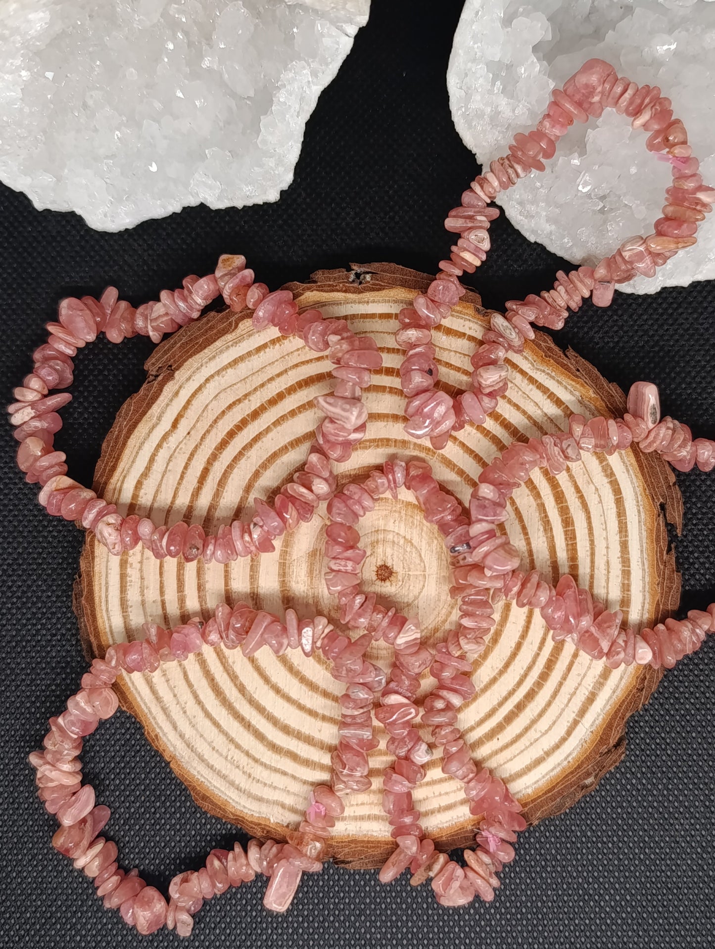 Bracelet baroque Rhodochrosite - Qualité AA