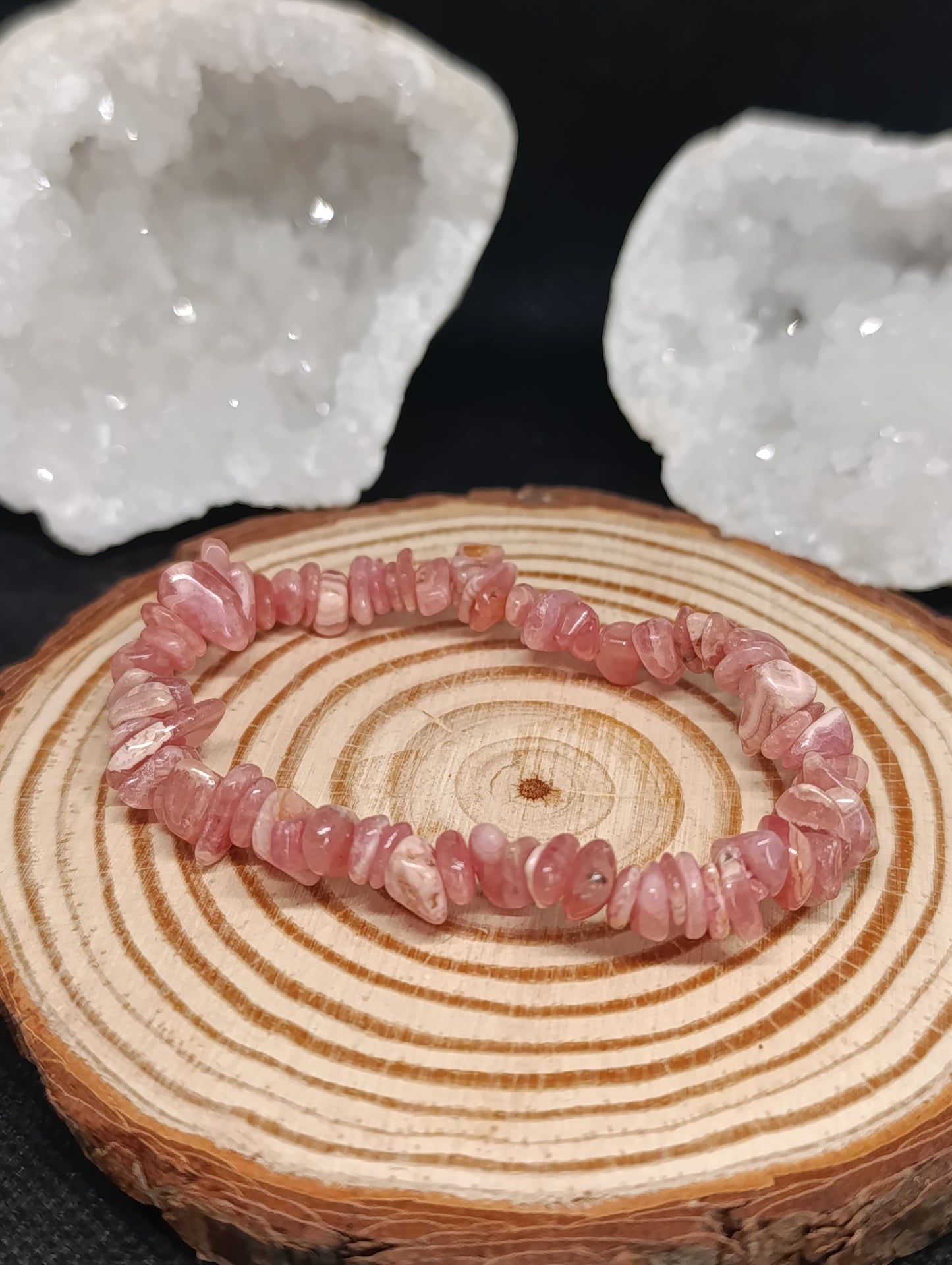 Bracelet baroque Rhodochrosite - Qualité AA