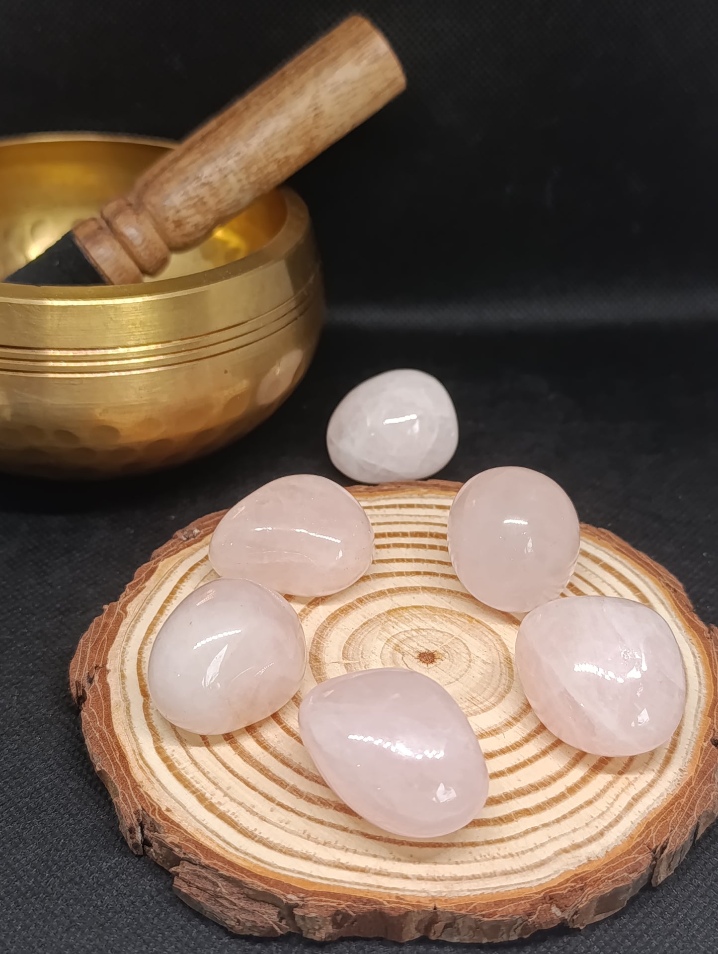 Pierre Roulée Quartz Rose