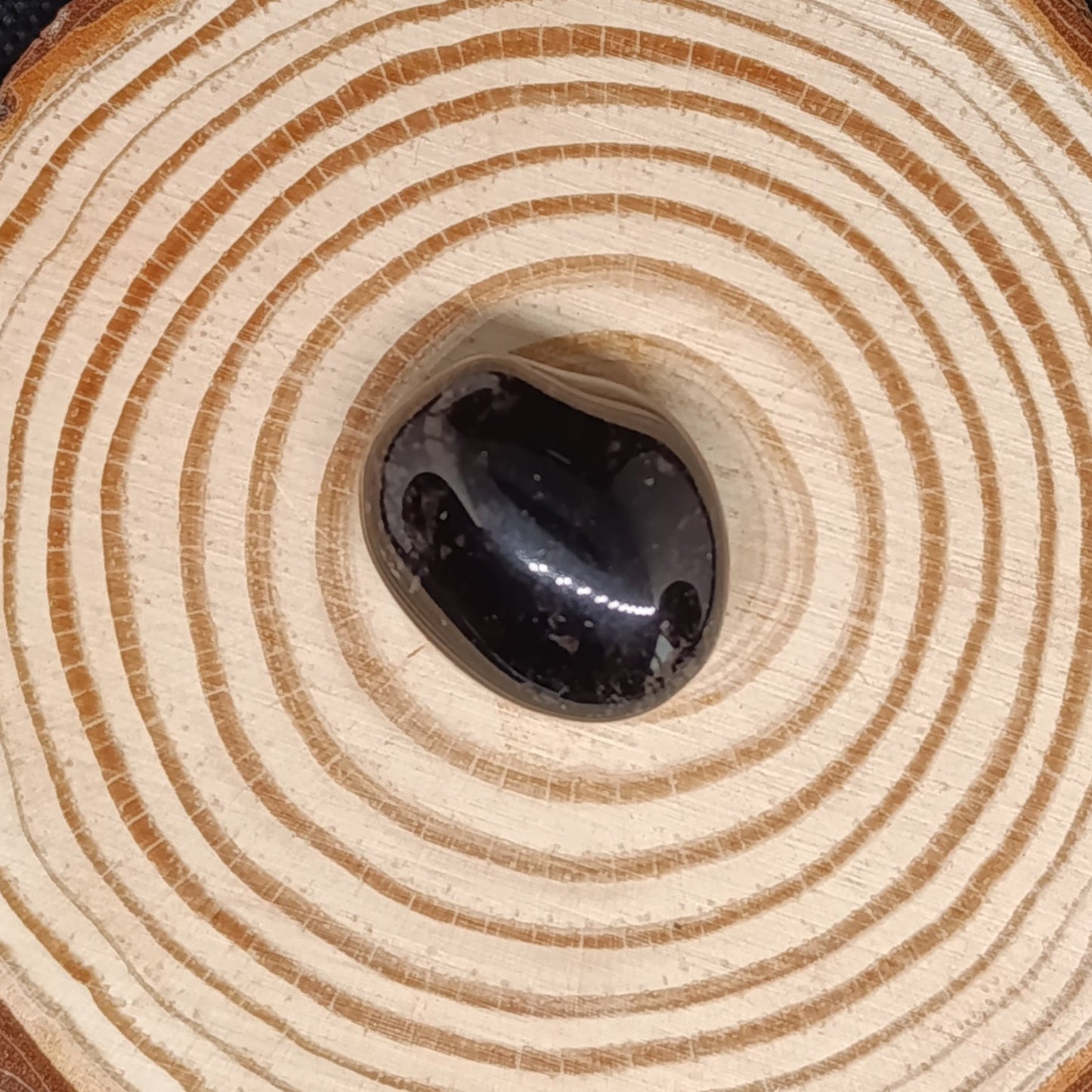 Pierre roulée Obsidienne fumée