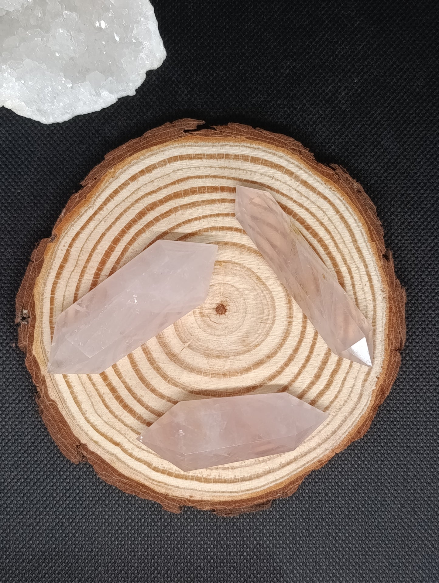 Pointe Quartz rose- Qualité AA