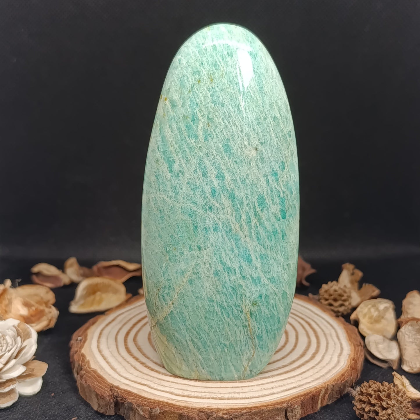 Forme libre Amazonite - 367gr