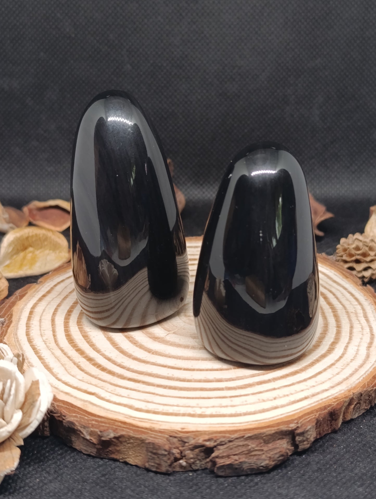 Forme libre Obsidienne œil céleste - Qualité AA