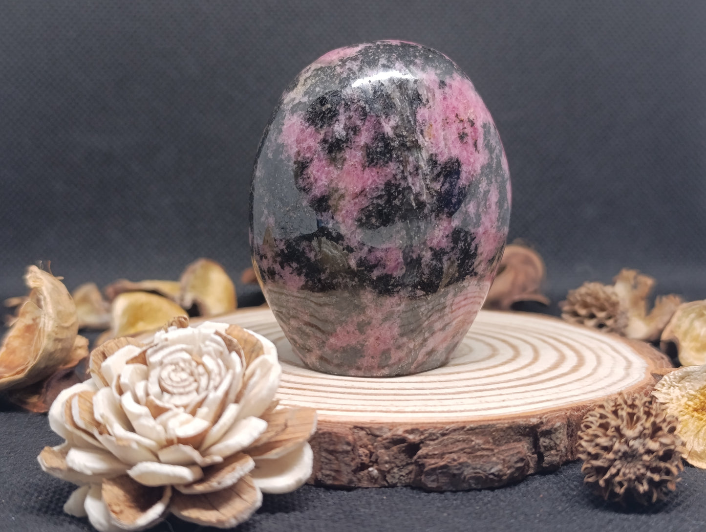 Forme libre Rhodonite - 196gr