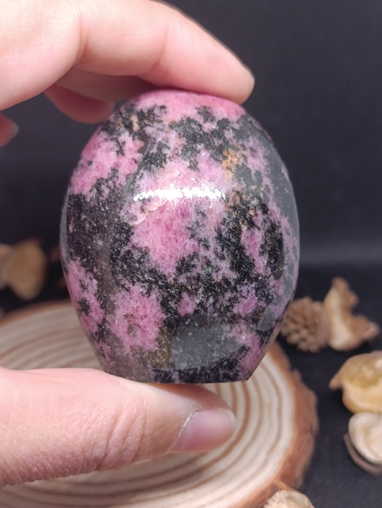 Forme libre Rhodonite - 196gr