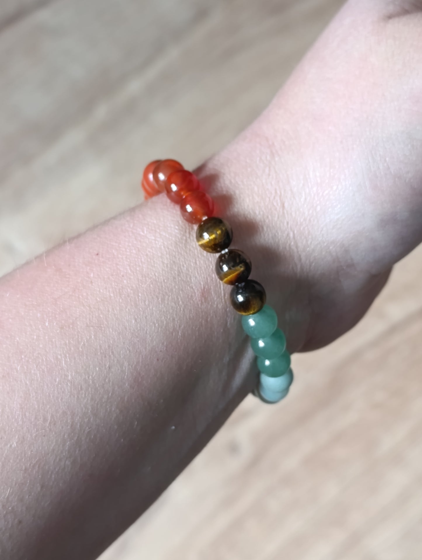 Bracelet boule 7 chakras 8mm