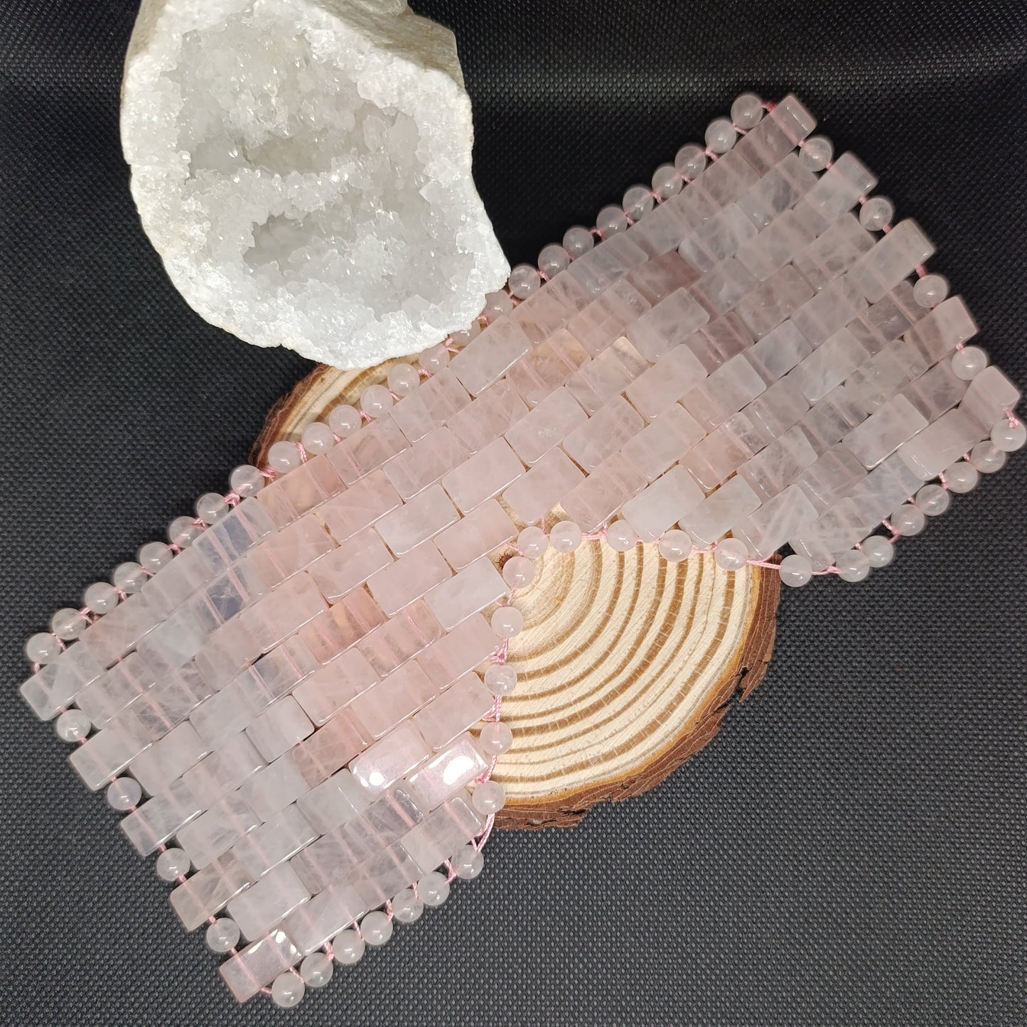 Masque visage Quartz rose