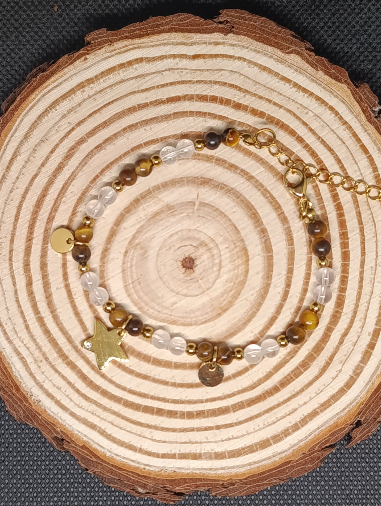 Bracelet breloque étoilé