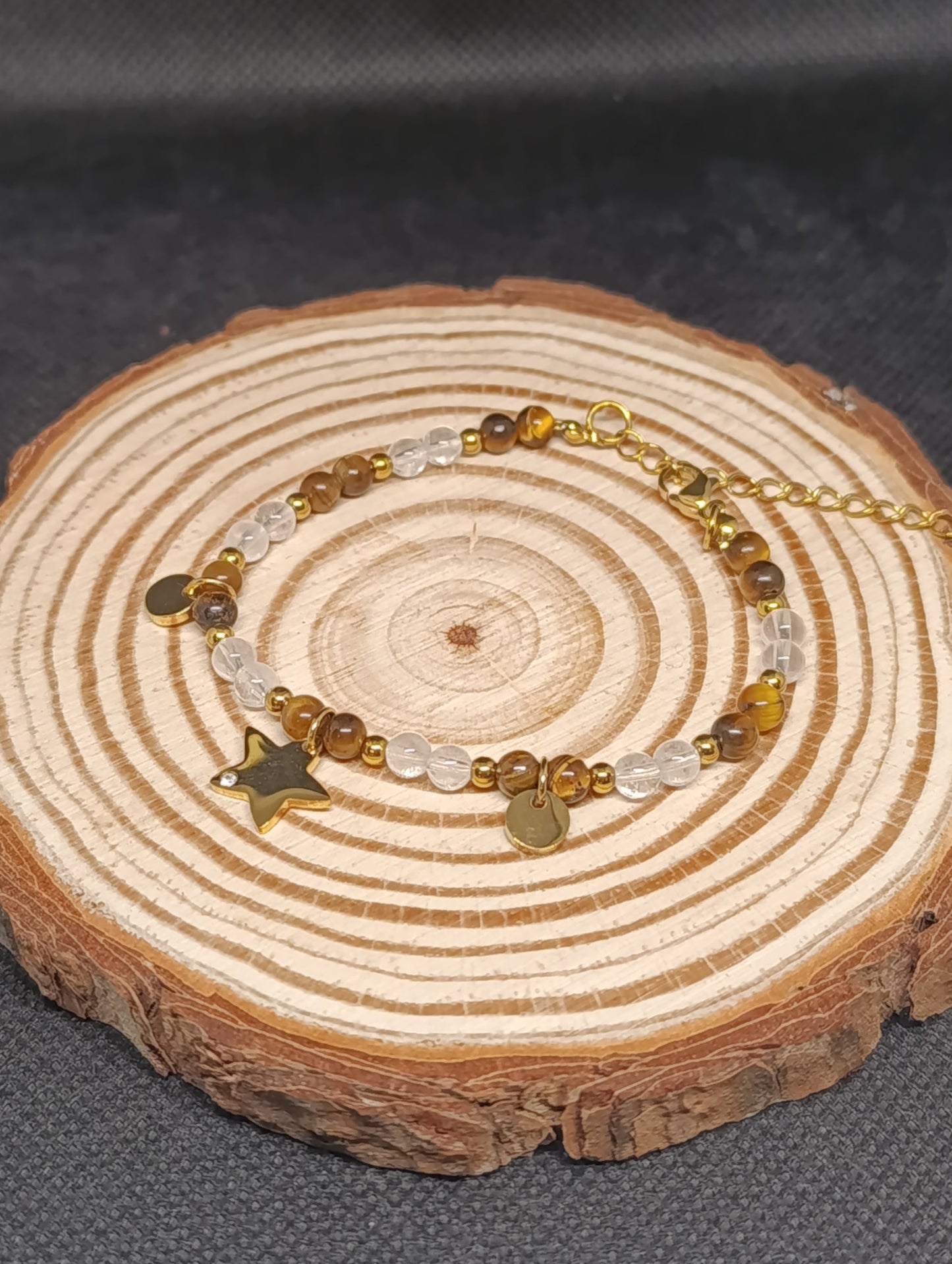 Bracelet breloque étoilé