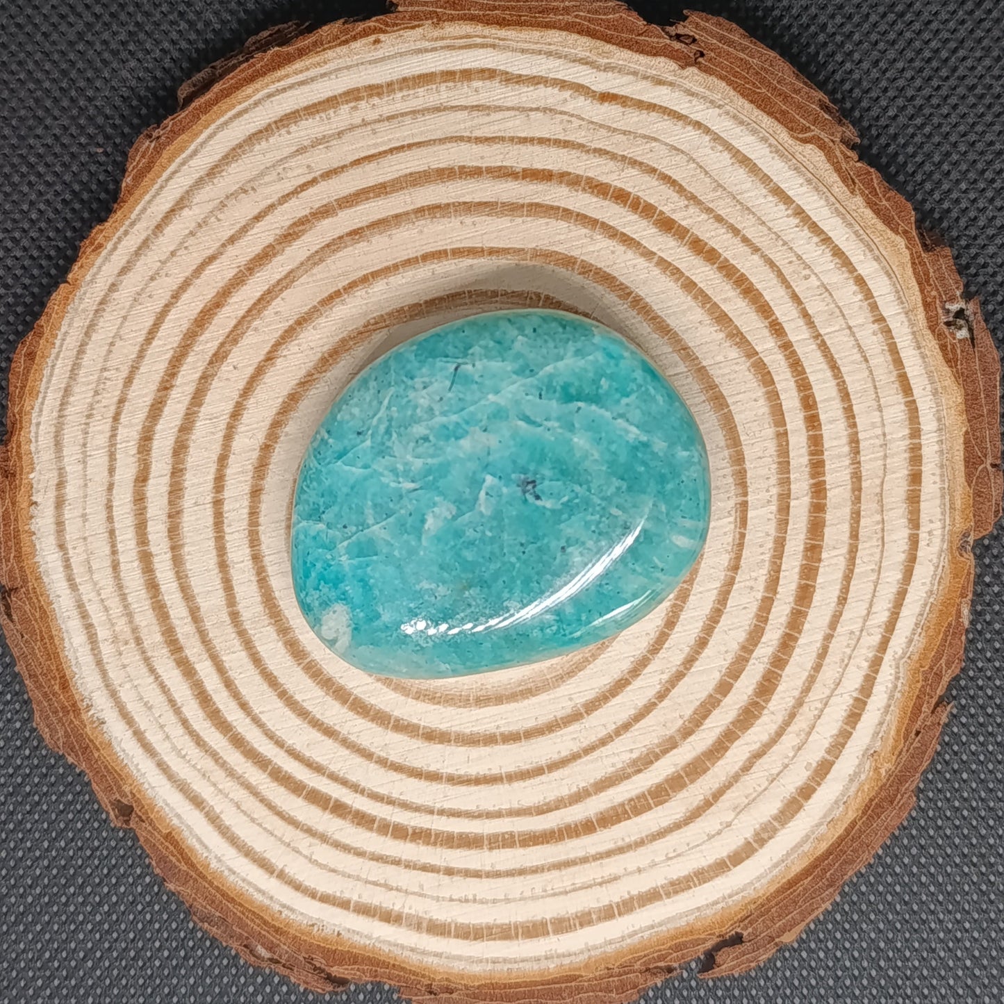 Pierre plate Amazonite