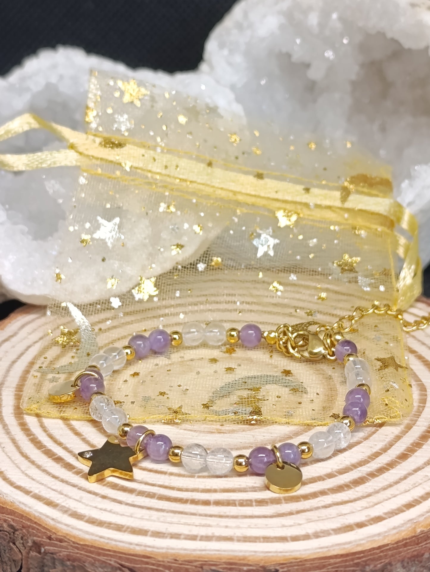 Bracelet breloque étoilé