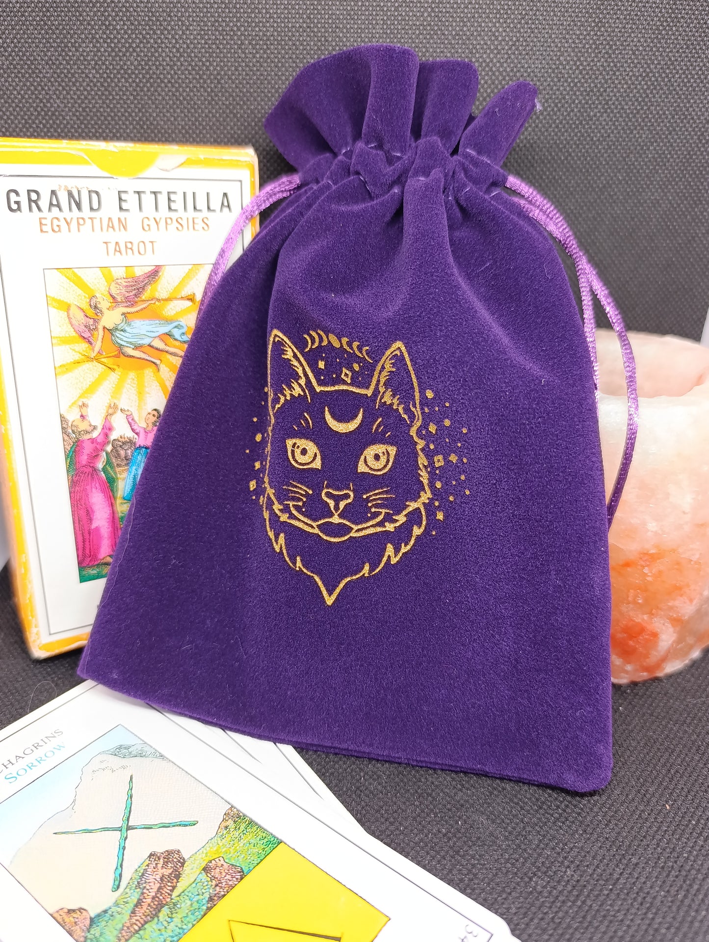 Pochette de rangement en velours