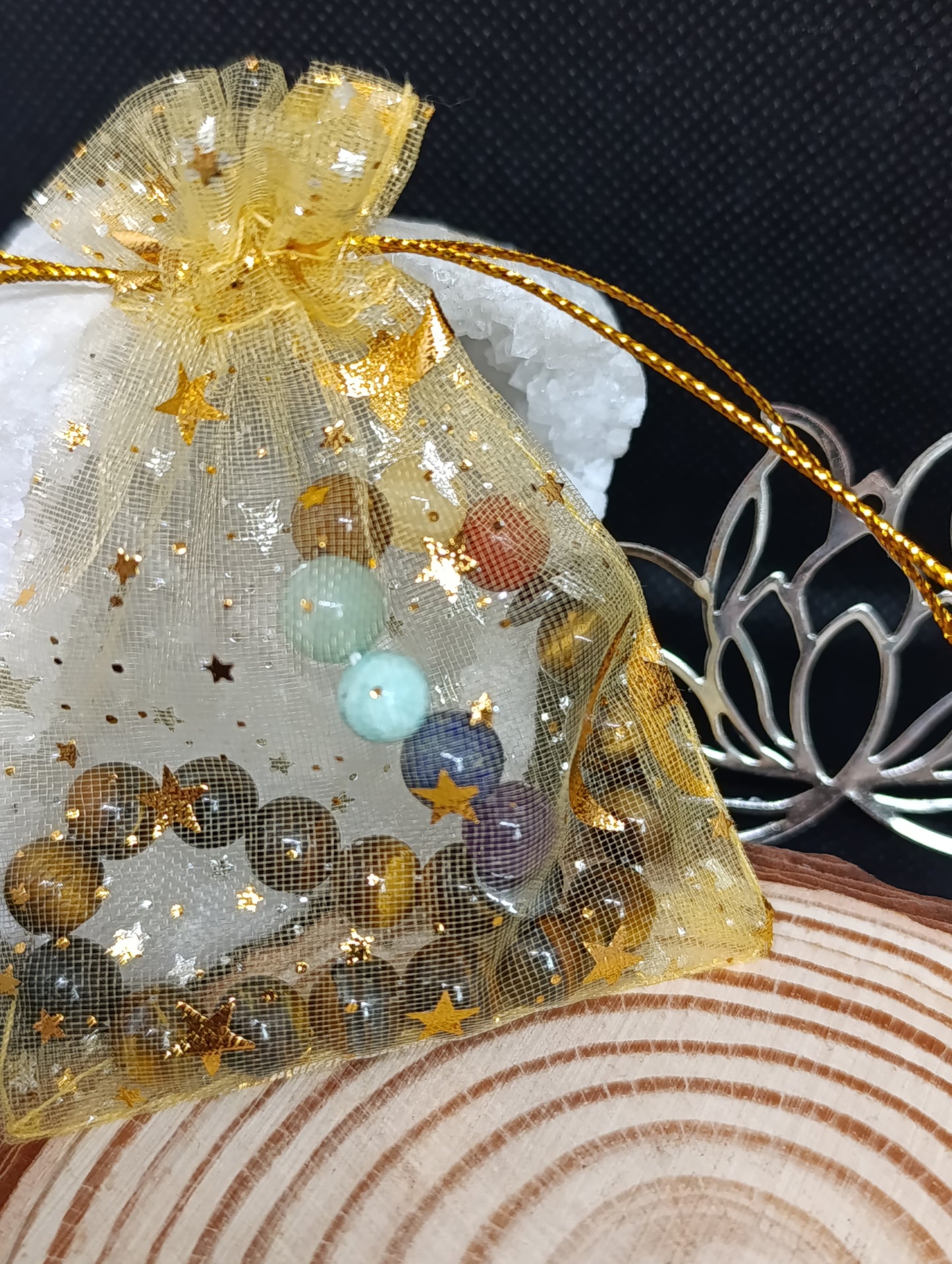 Bracelet Oeil de tigre - 7 chakras