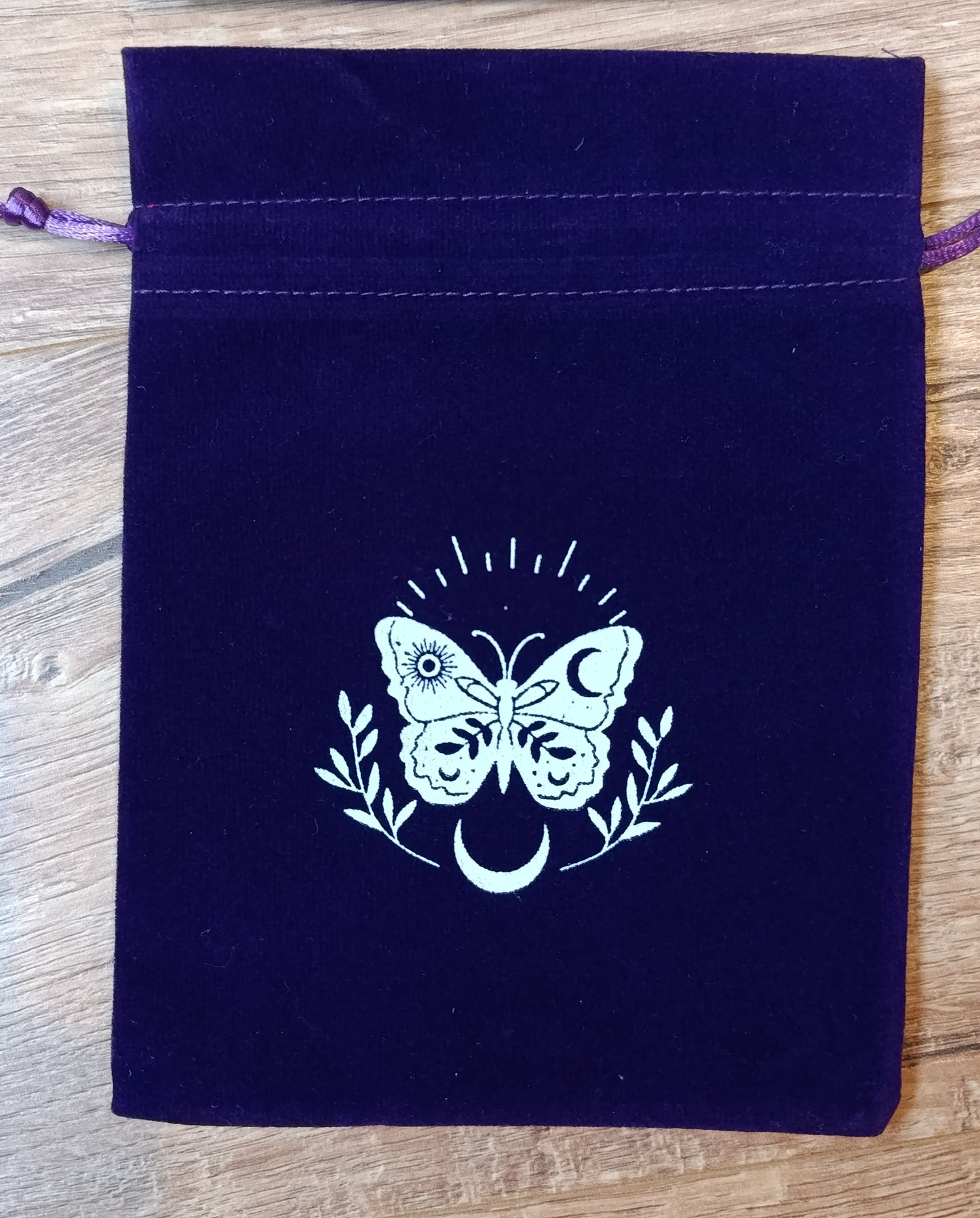Pochette de rangement en velours