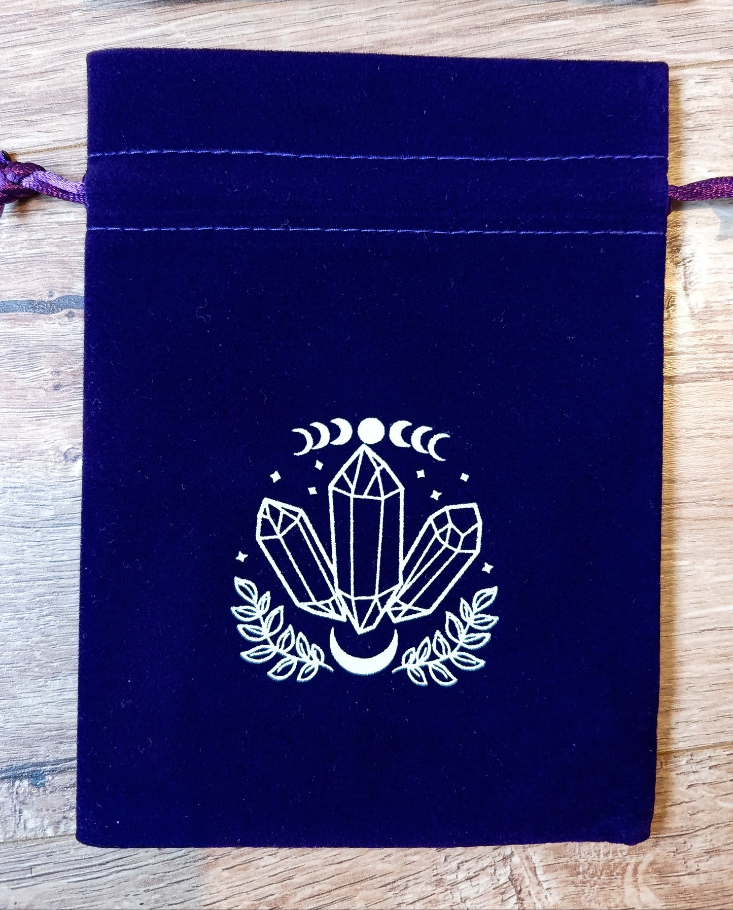 Pochette de rangement en velours