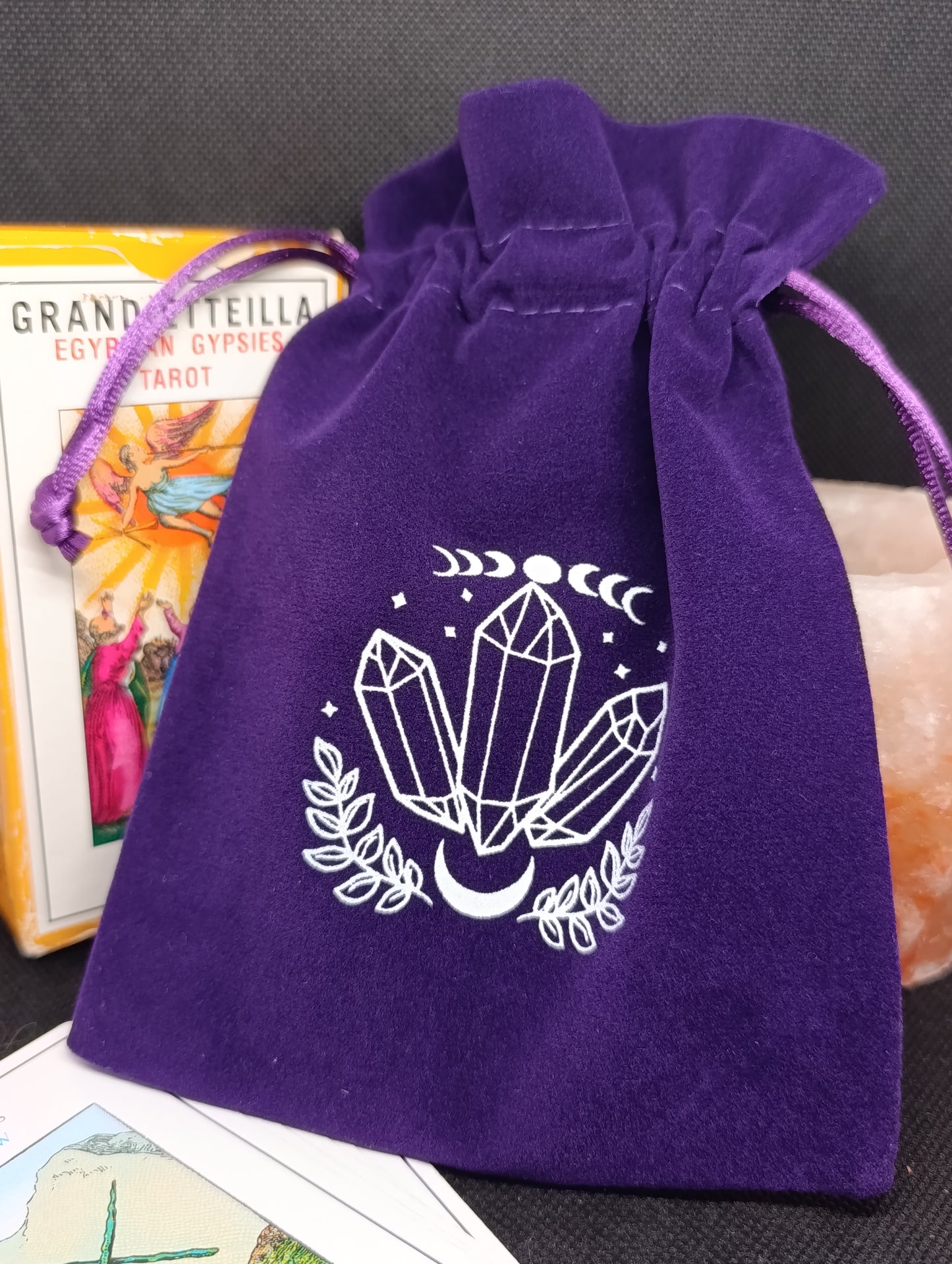 Pochette de rangement en velours