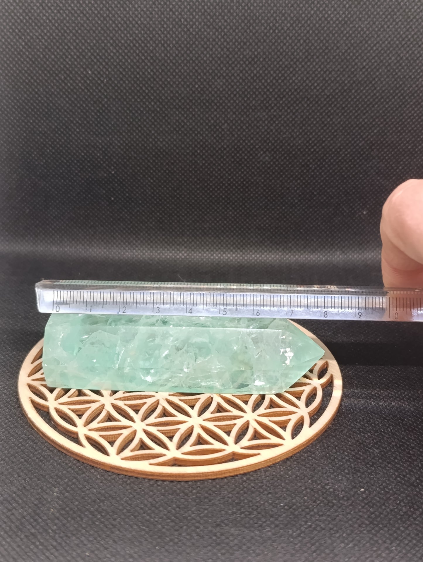 Pointe Fluorite verte - Qualité AA+
