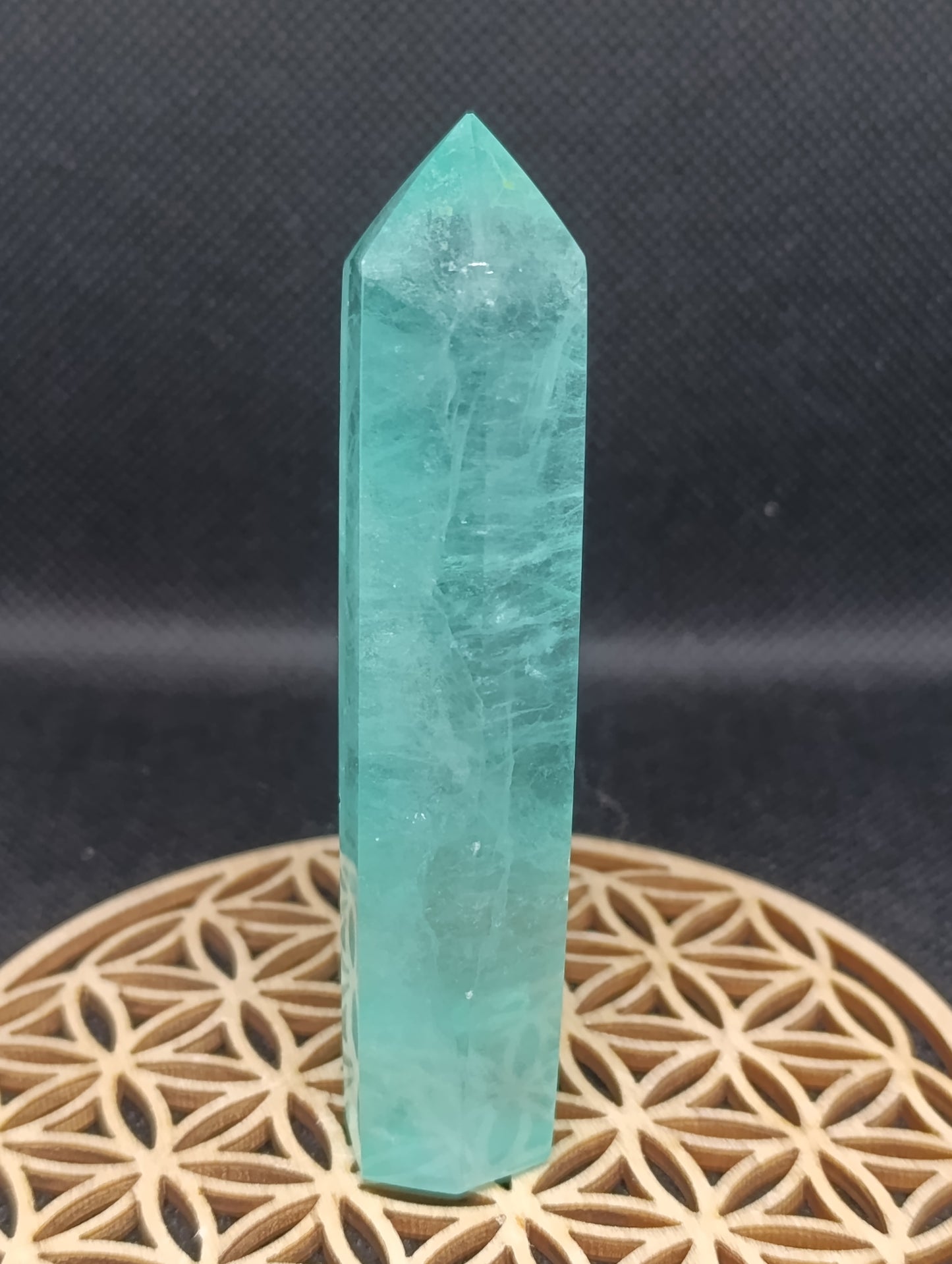 Pointe Fluorite verte - Qualité AA+