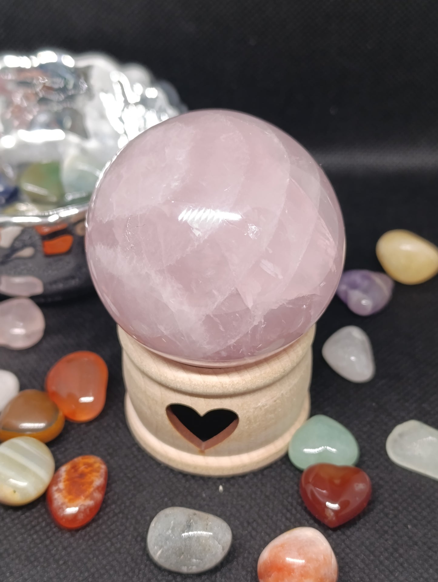 Sphère en Quartz rose - 207gr