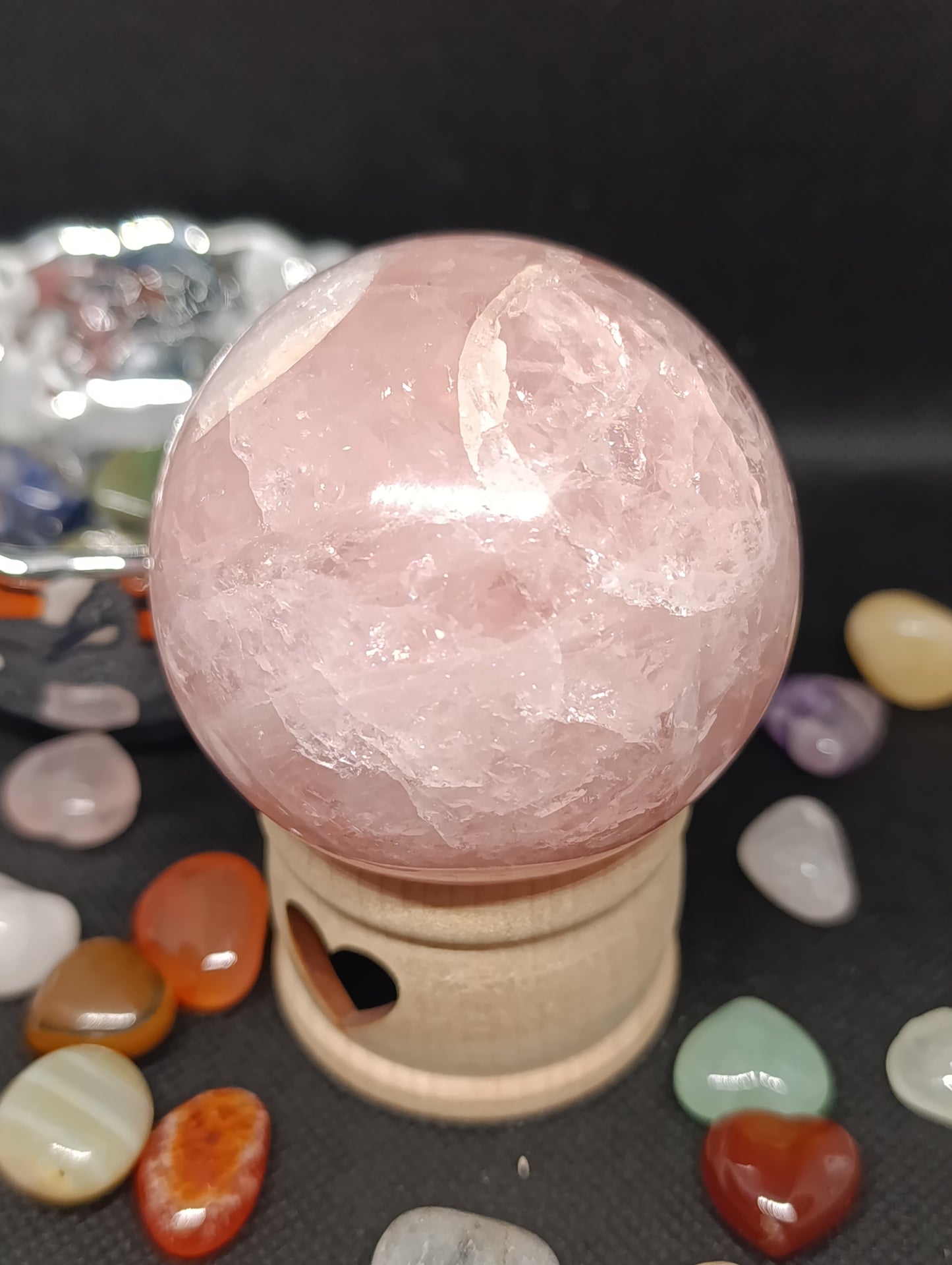 Sphère en Quartz rose - 285gr