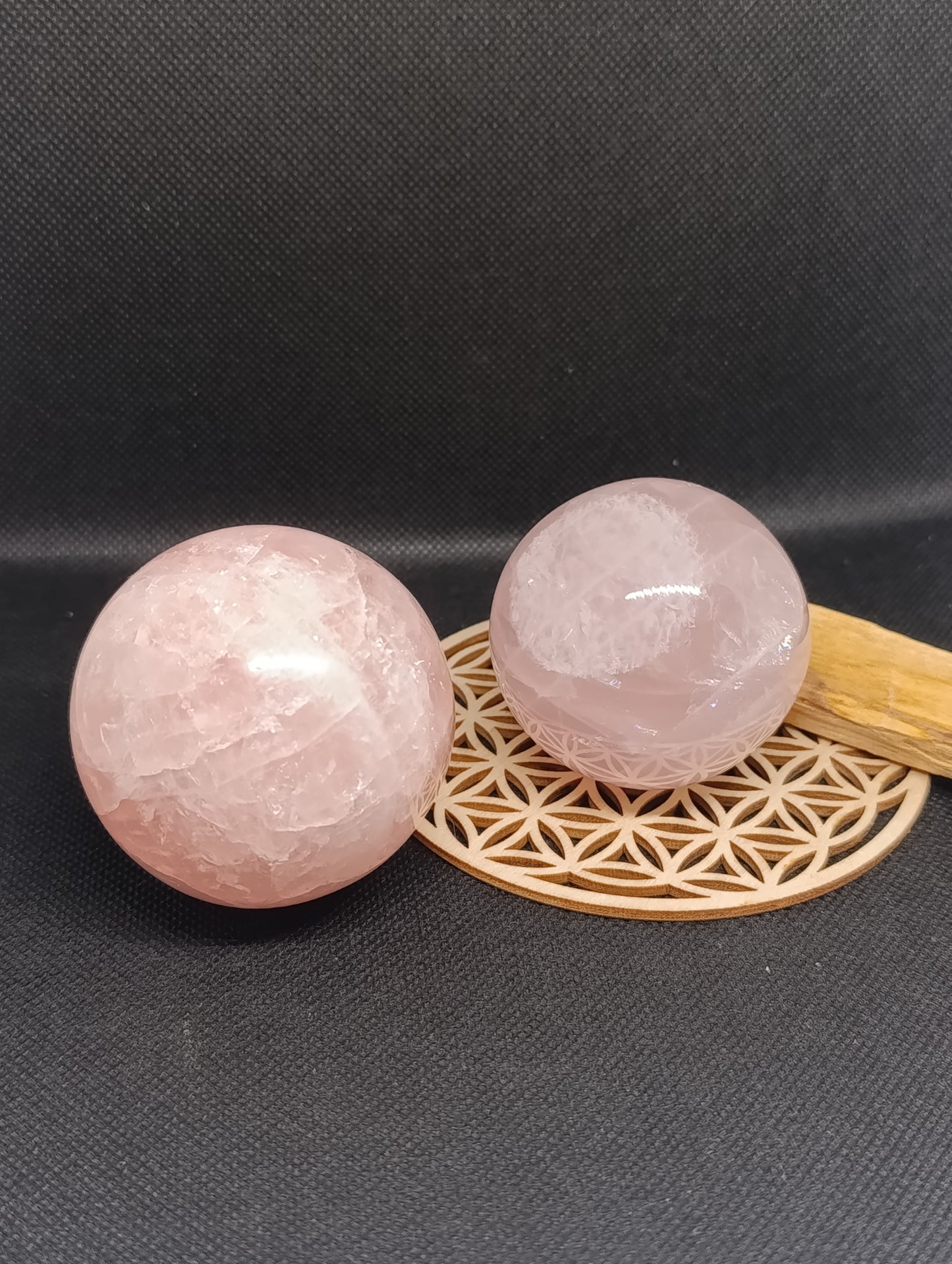Sphère en Quartz rose - 207gr