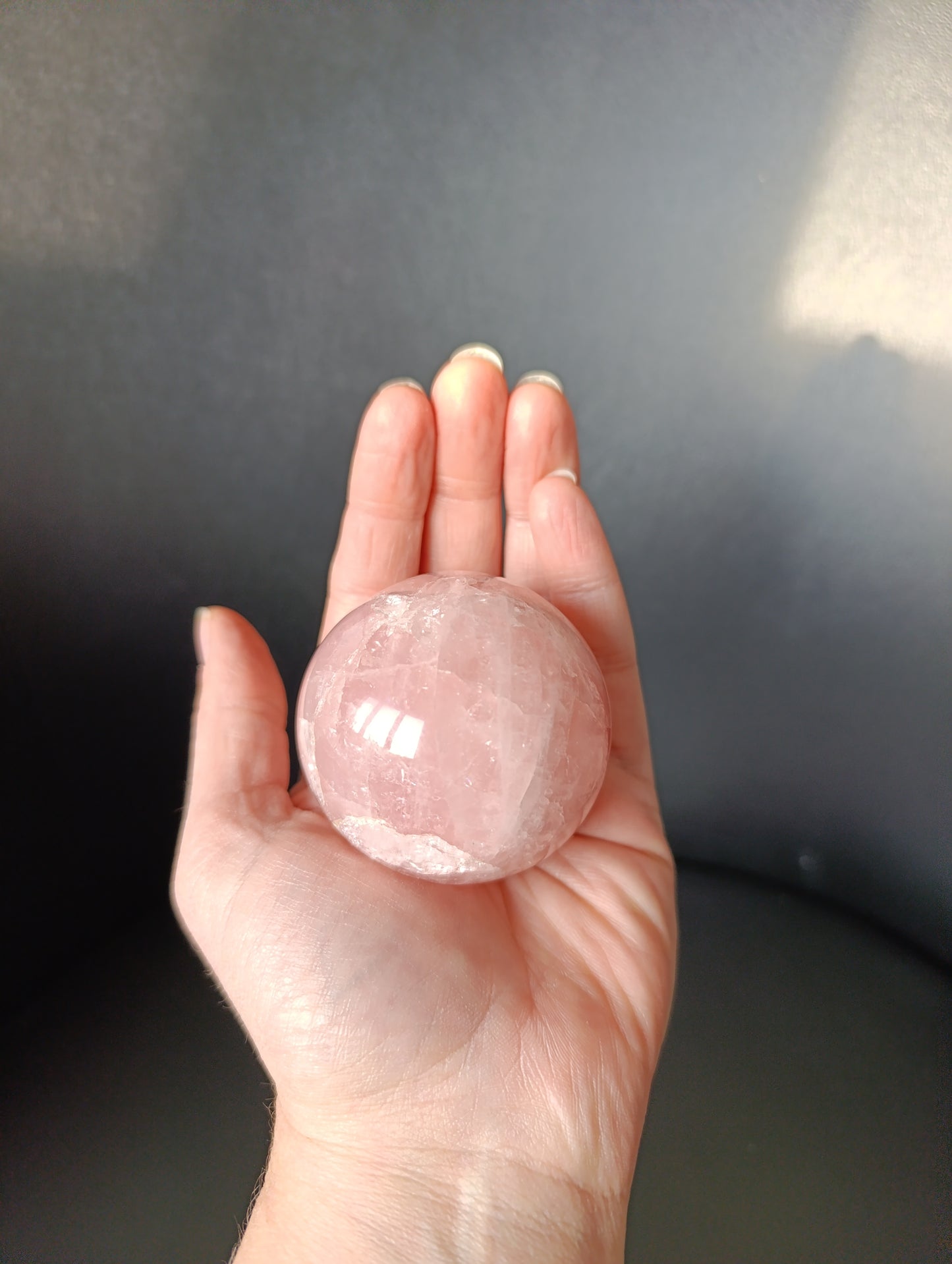 Sphère en Quartz rose - 285gr