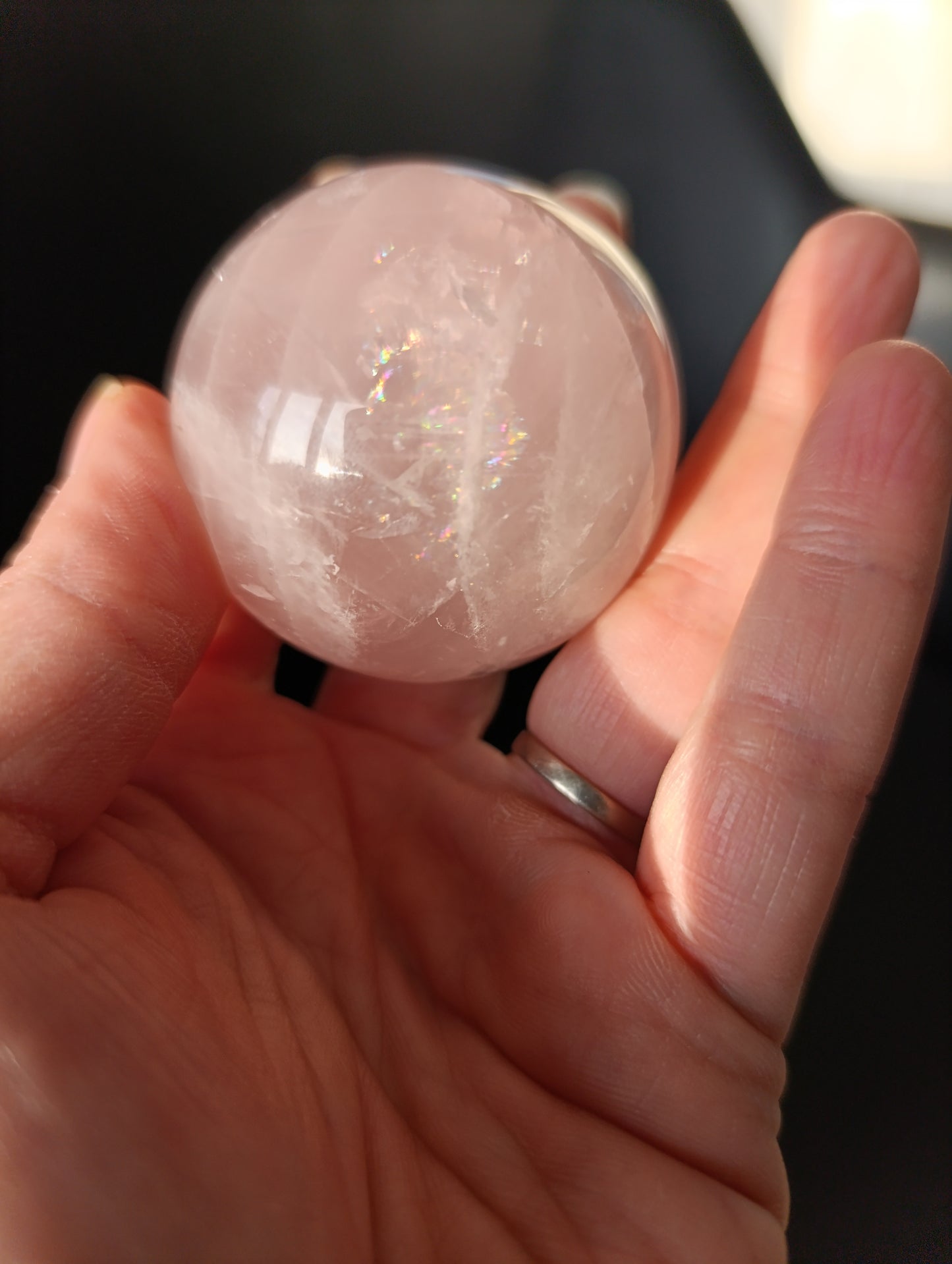 Sphère en Quartz rose - 285gr