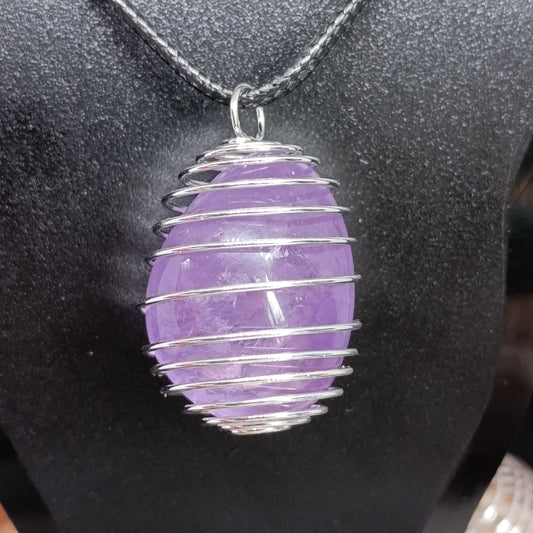 pendentif cage spirale