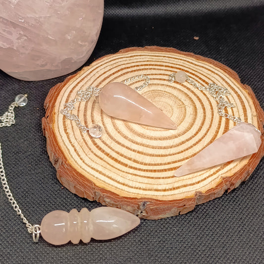 Pendule Quartz rose
