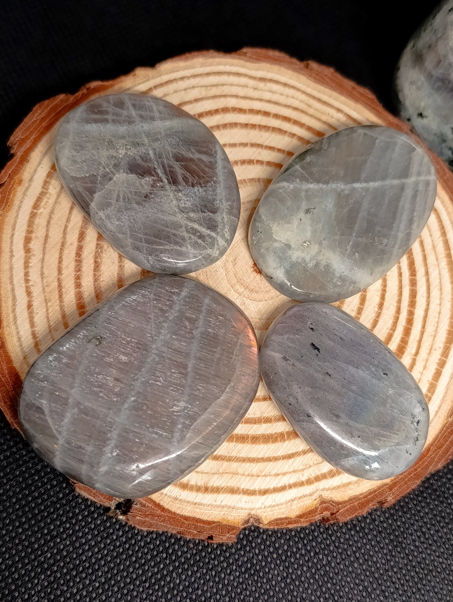 Pierre plate Labradorite violette - Qualité AA