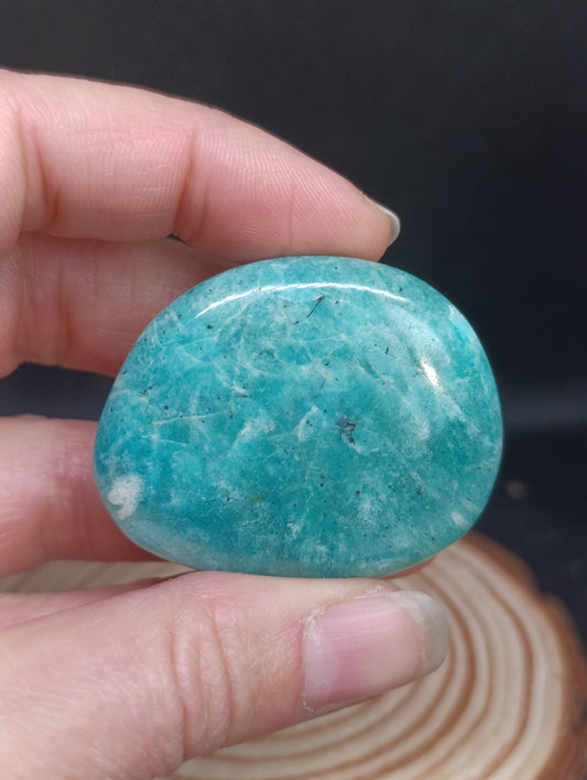 Pierre plate Amazonite