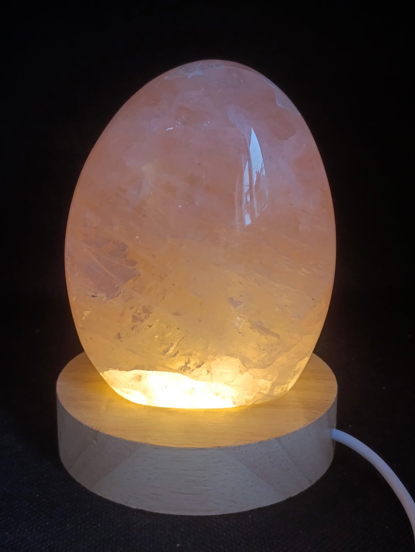 Socle lumineux pour minéraux - 8cm