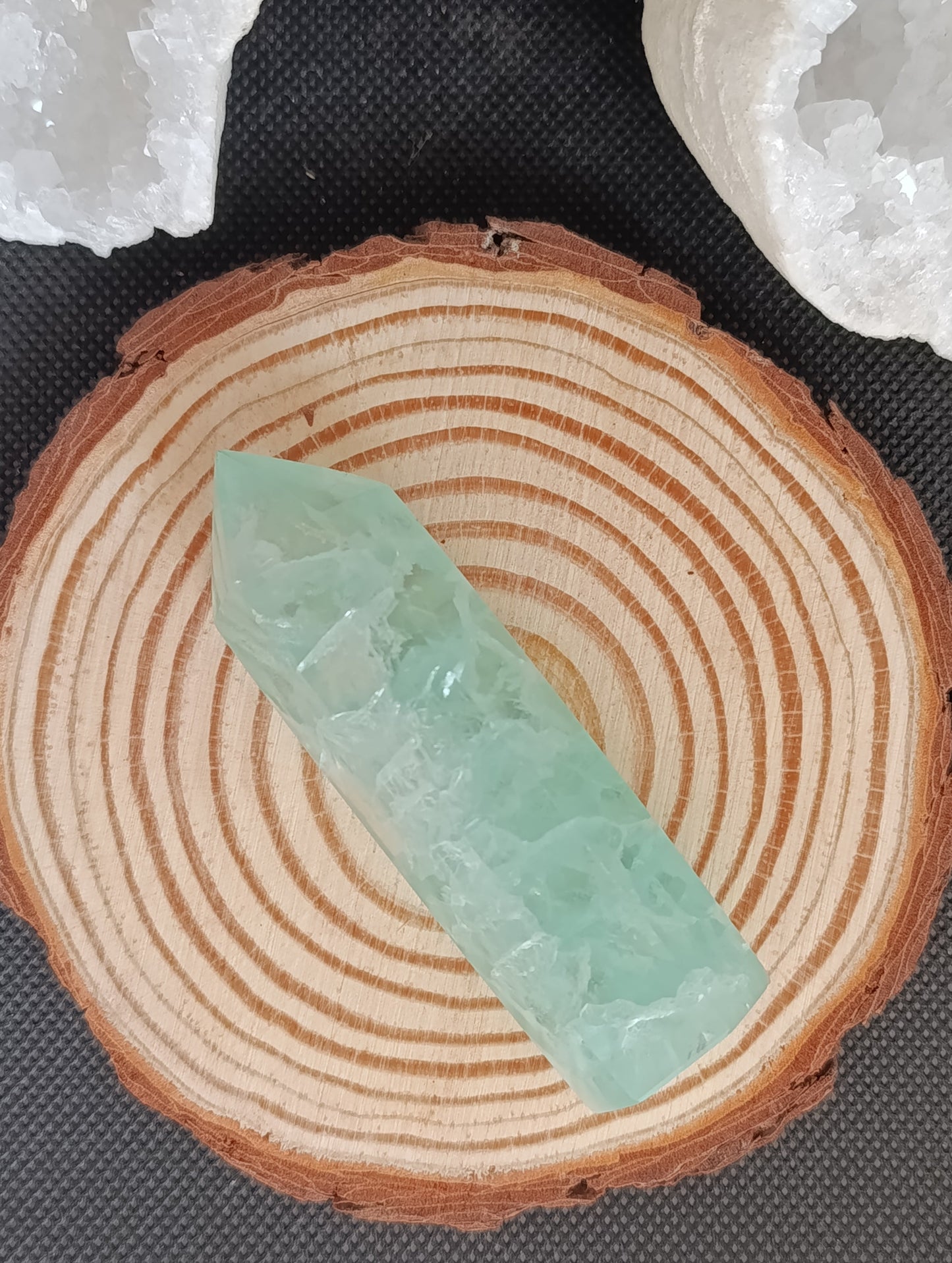 Pointe Fluorite verte - Qualité AA+