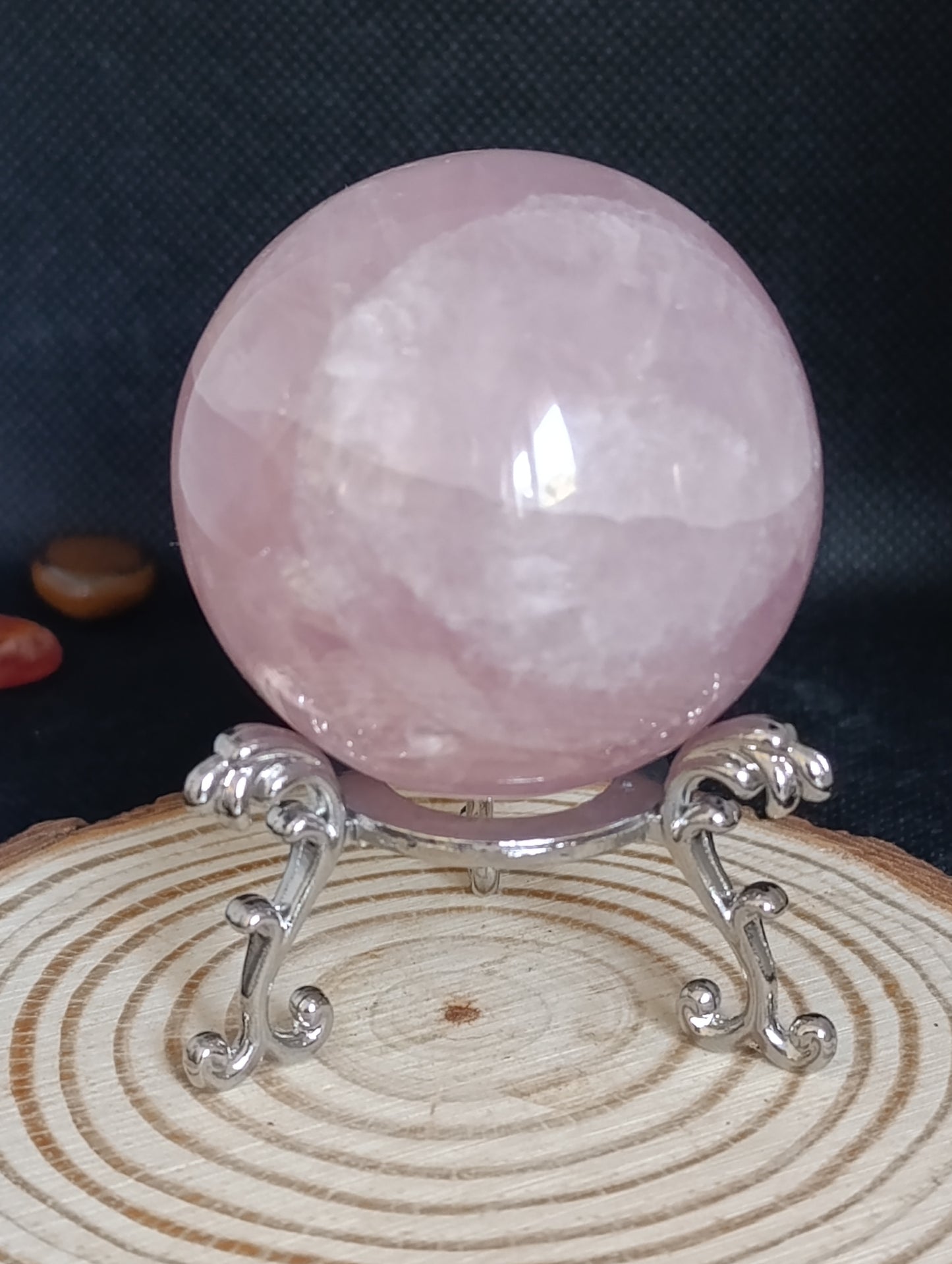 Sphère en Quartz rose - 207gr