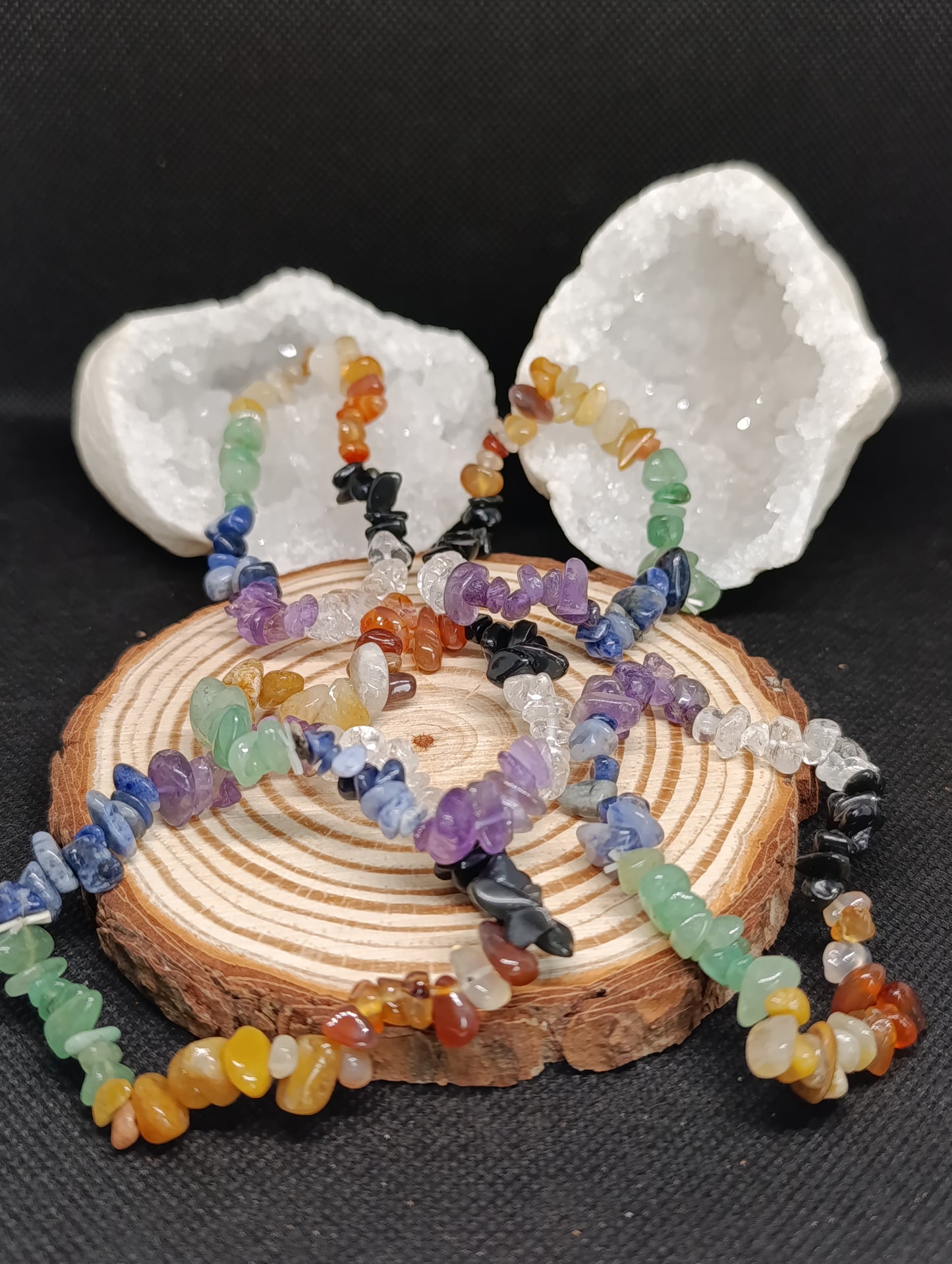 Bracelet baroque 7 chakras