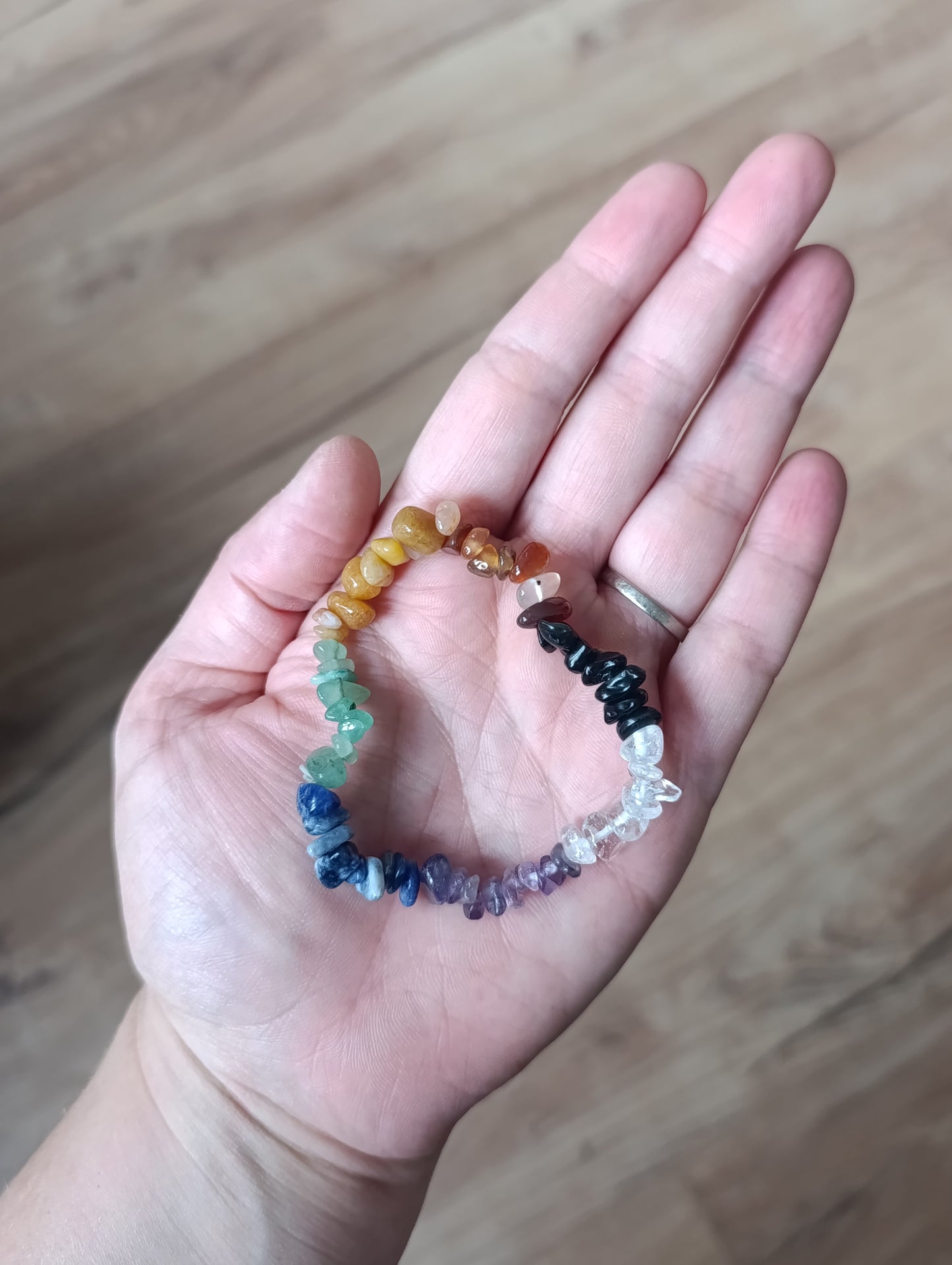 Bracelet baroque 7 chakras