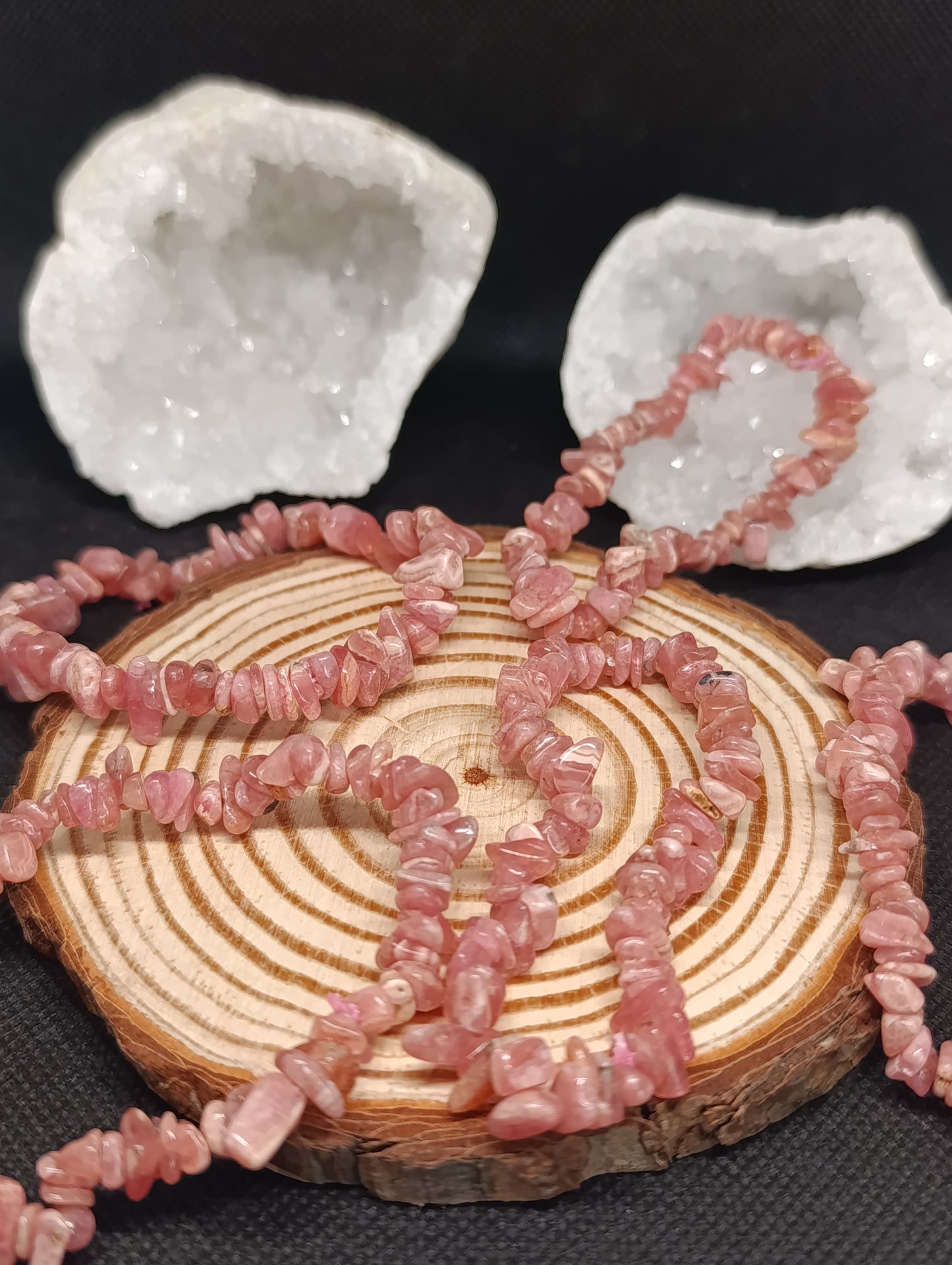 Bracelet baroque Rhodochrosite - Qualité AA