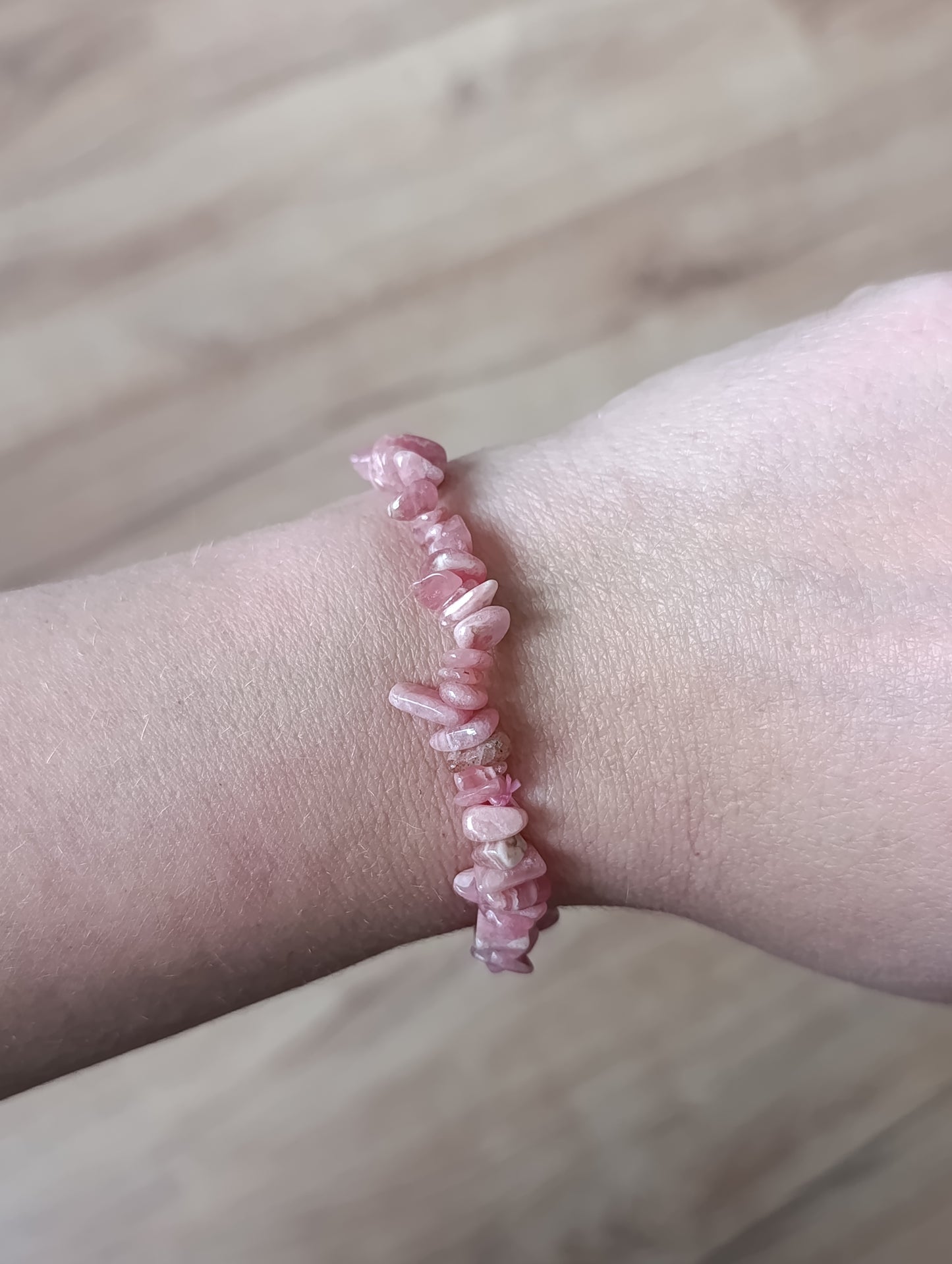 Bracelet baroque Rhodochrosite - Qualité AA